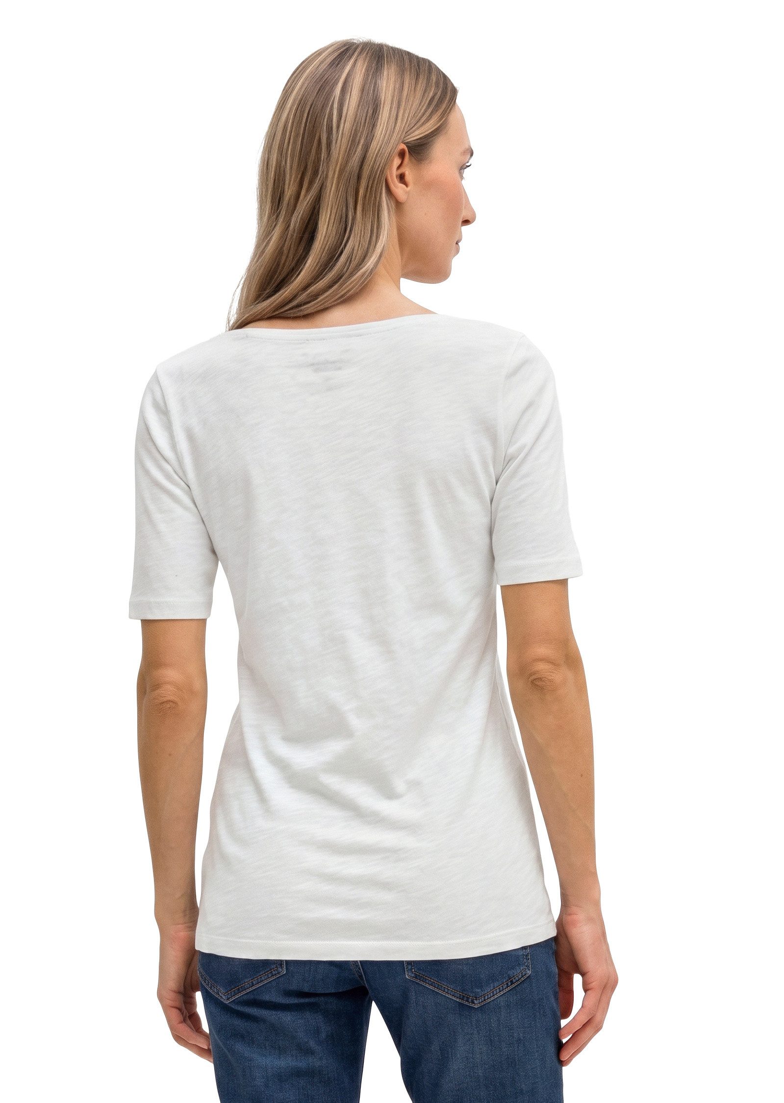 Marc O'Polo T-Shirt mit U-Boot-Ausschnitt