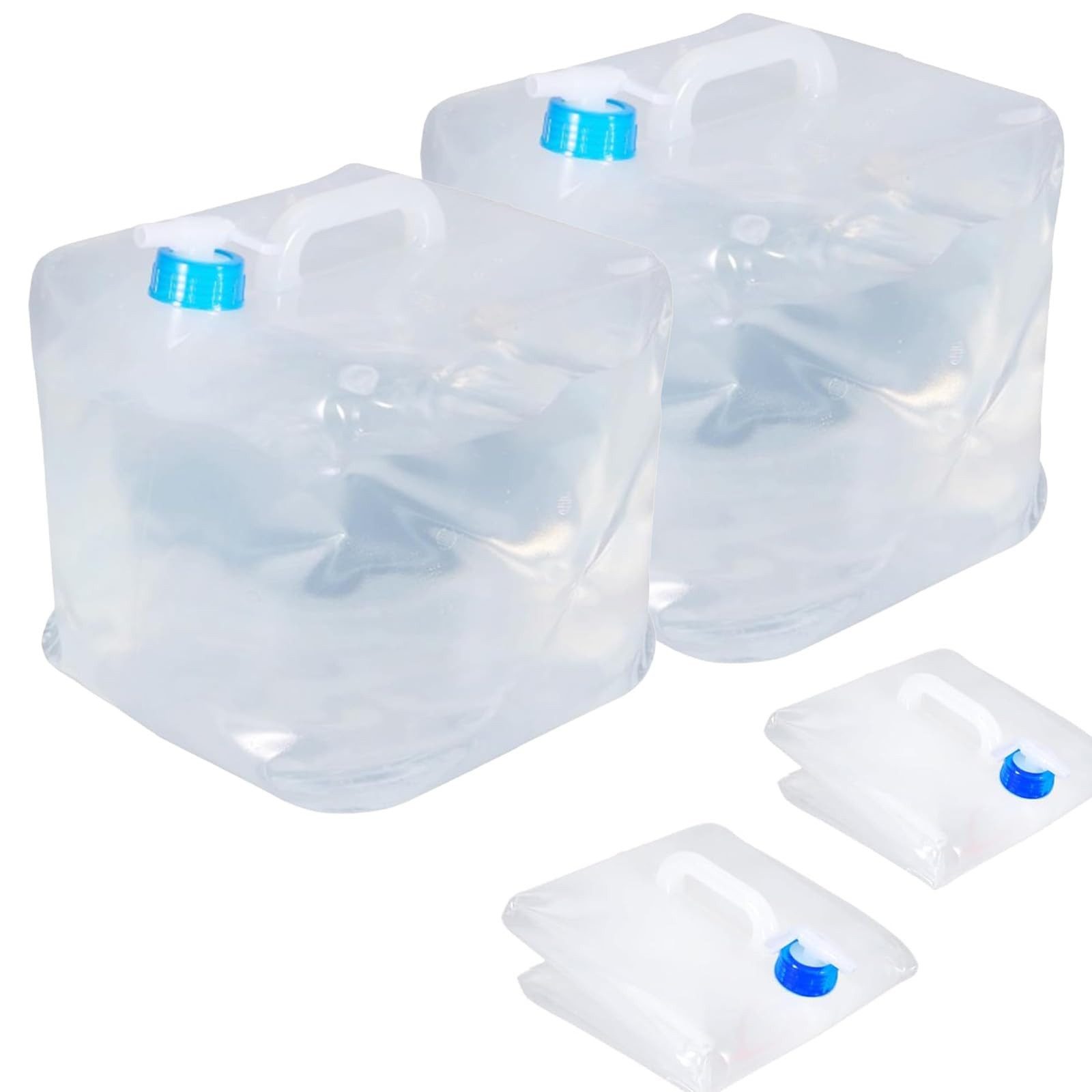Youyijia Kanister Faltbar Wasserkanister 10L Wasserbehälter mit Hahn