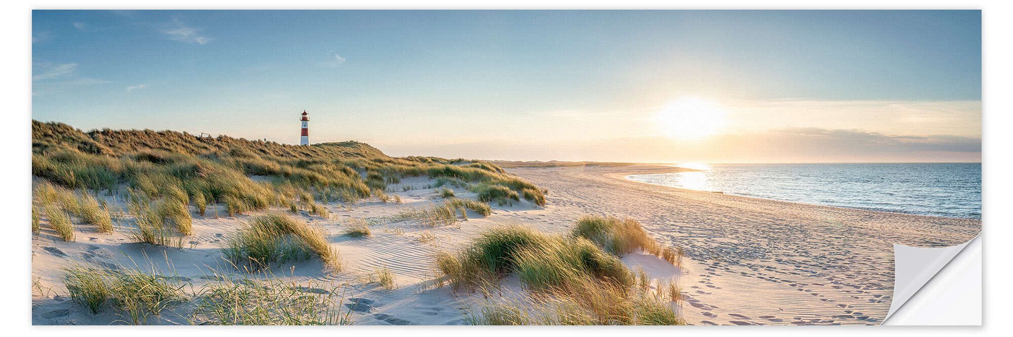 Posterlounge Wandbild Dünenlandschaft auf Sylt, Jan Christopher Becke, erhältlich als Poster, Leinwandbild, Wandsticker oder Acrylglasbild