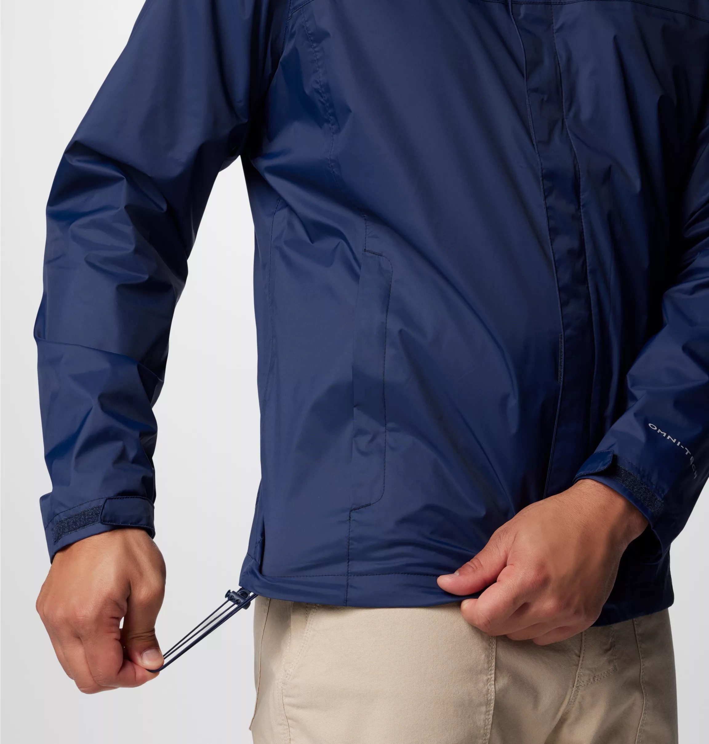 Columbia Regenjacke WATERTIGHT II JACKET mit Reißverschlusstaschen, wasserabweisendes Obermaterial aus Nylon – Bild 5 von 5