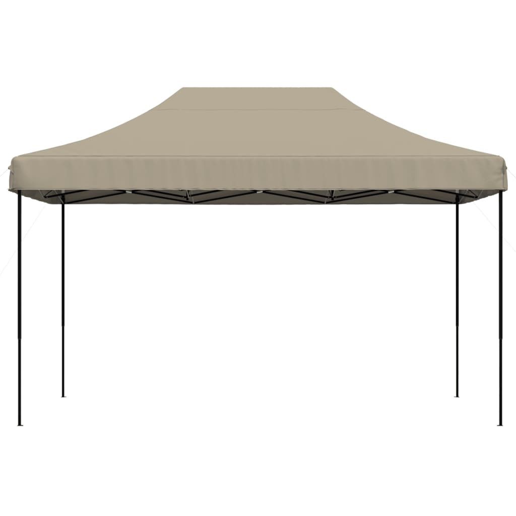 vidaXL Partyzelt Partyzelt Faltbar Pop-Up Taupe günstig online kaufen