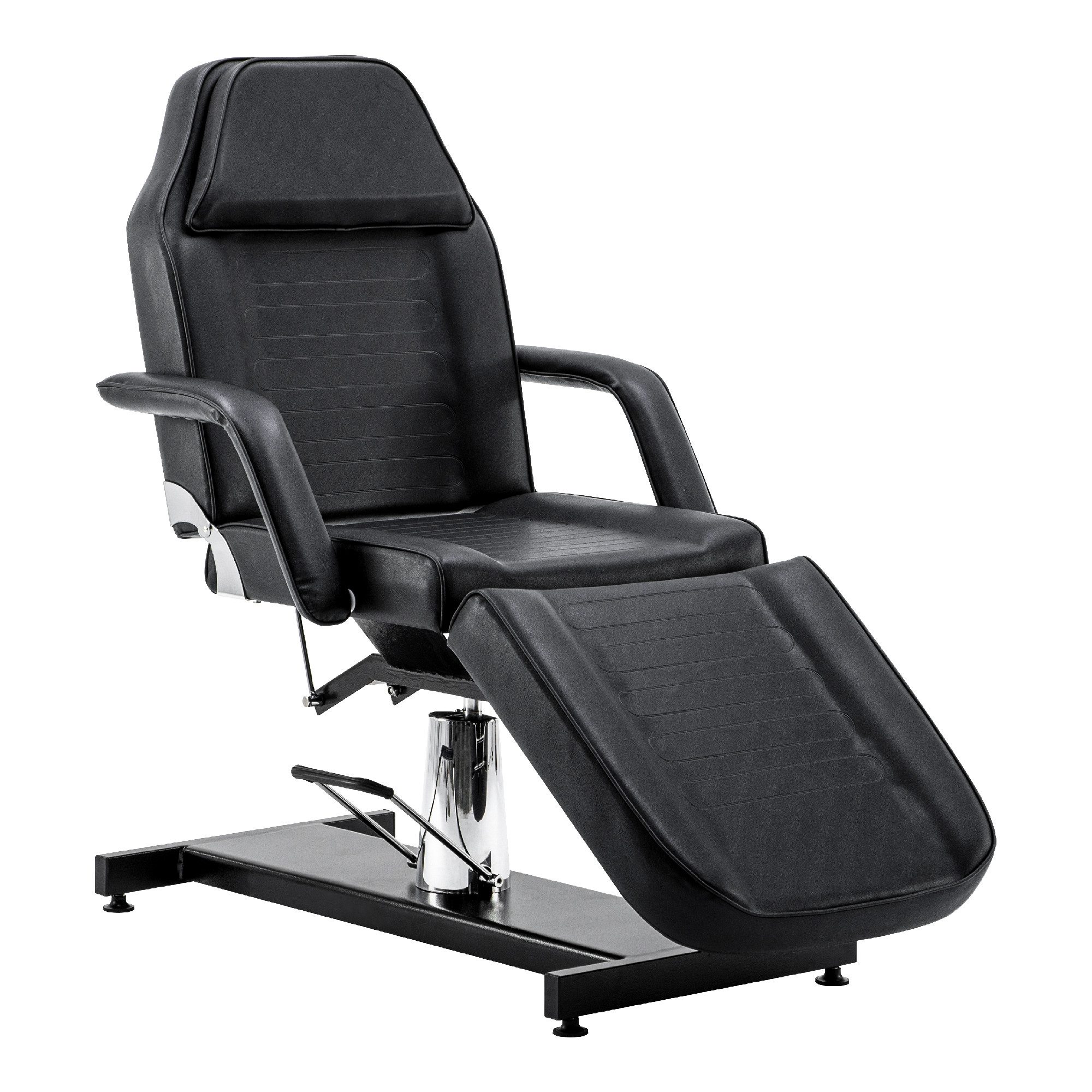 Barberpub Massageliege Barberpub hydraulische Kosmetikliege 0006, Therapieliege 360 Grad drehbar, höhenverstellbar,135 × 83 × 115 cm