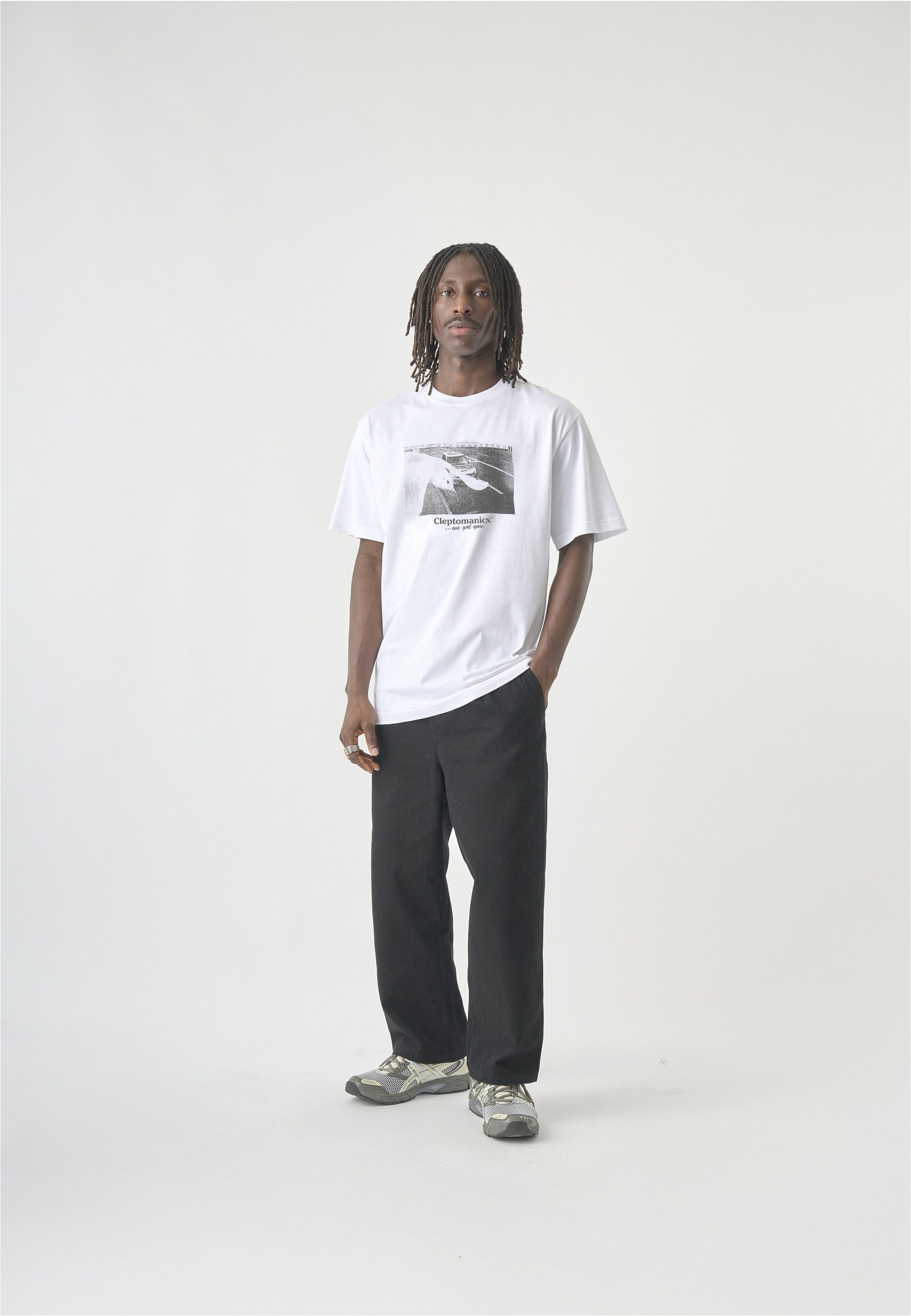 Cleptomanicx T-Shirt We got you.. mit coolem Frontprint
