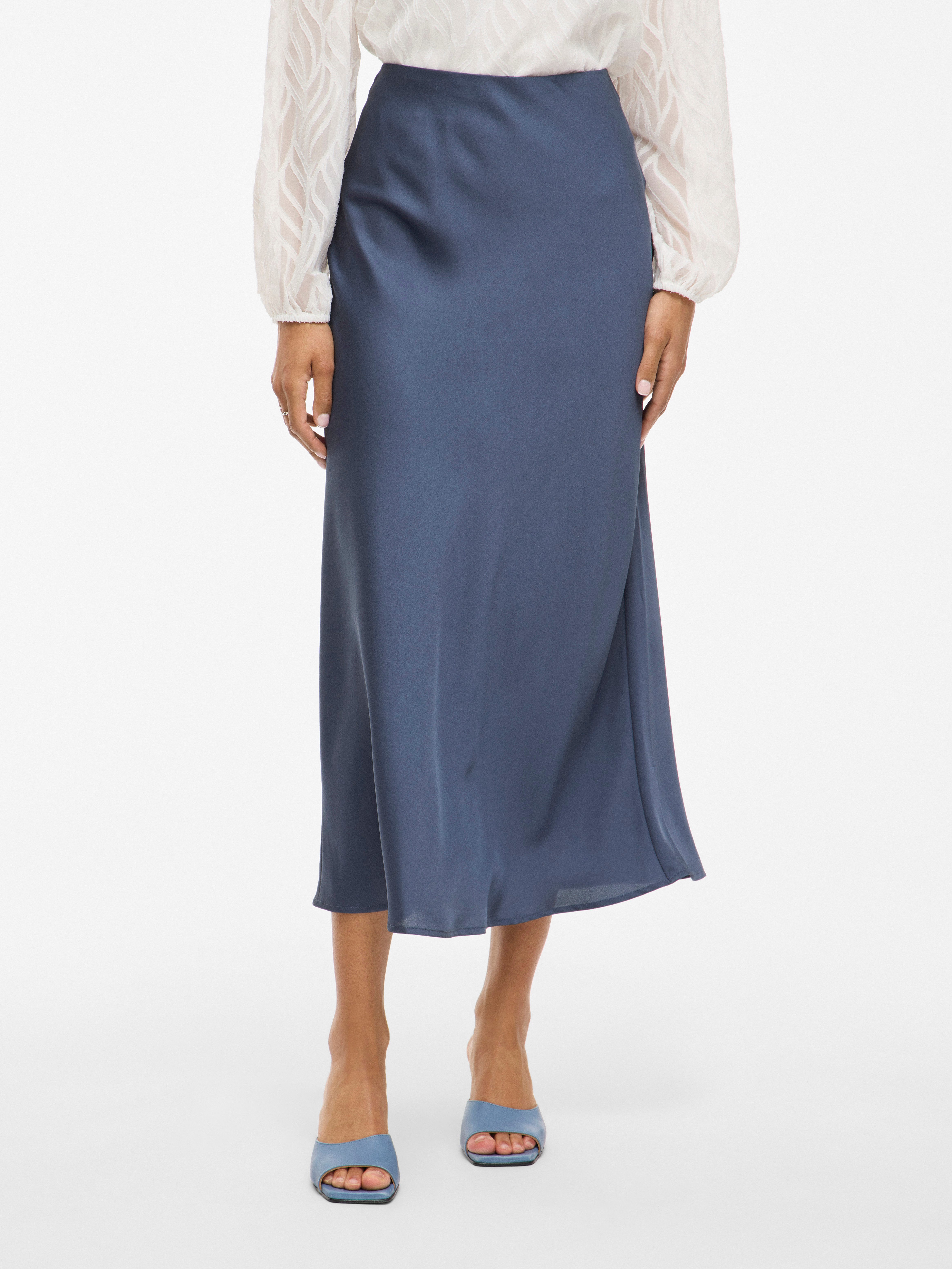 Vila Maxirock VIELLETTE HW LONG SKIRT günstig online kaufen