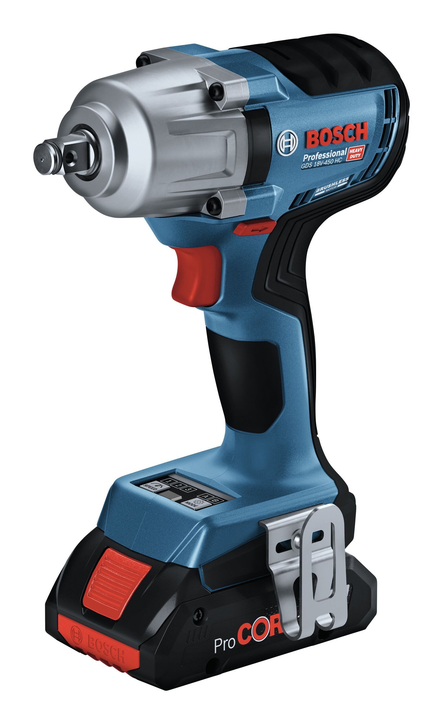 BOSCH Akku-Schlagschrauber GDS 18V-450 HC, 450 Nm, Drehschlagschrauber Ohne Akku - in L-BOXX 136