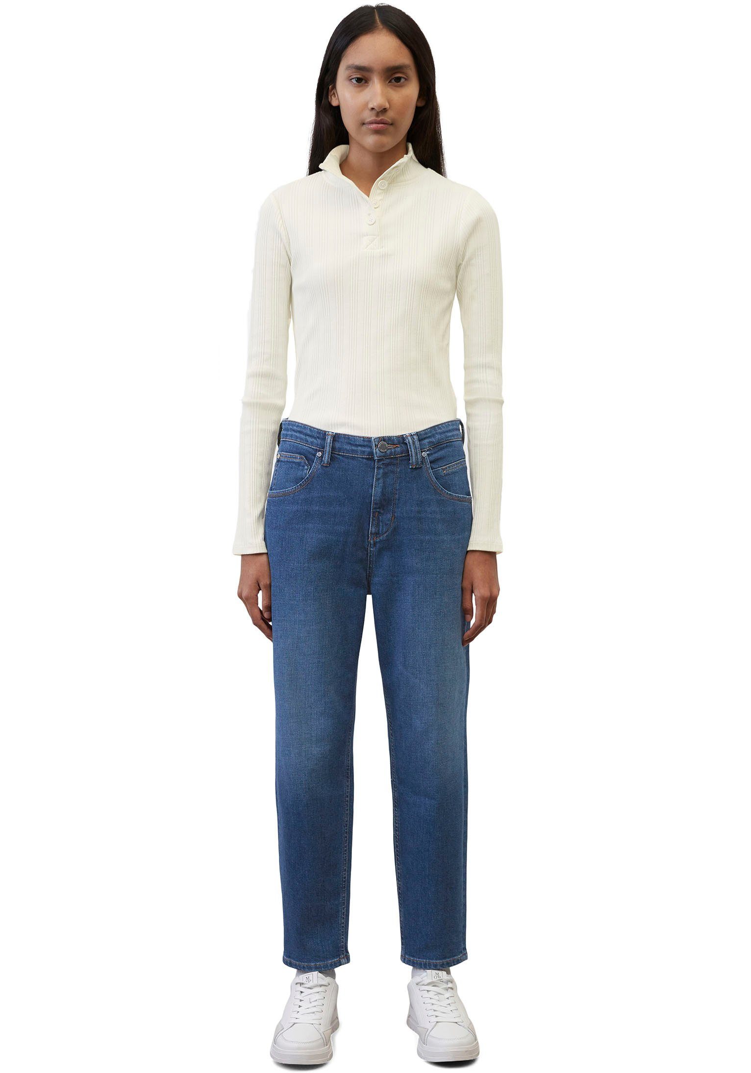 Marc O'Polo DENIM Boyfriend-Jeans Freja in heller Waschung