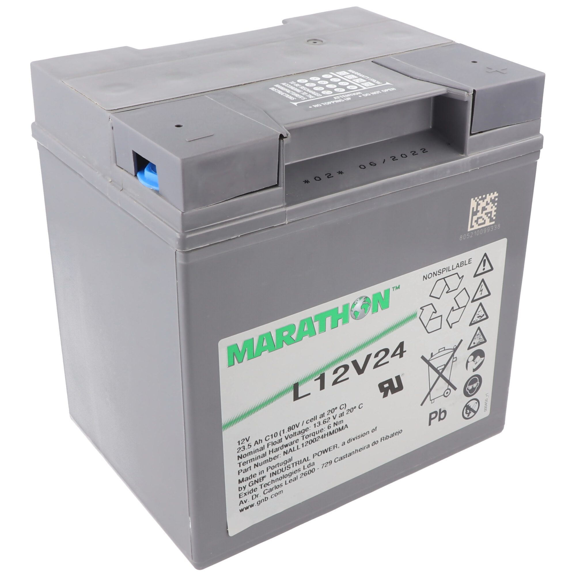 Exide Sonnenschein Marathon L12V24 12Volt 23,5Ah Akku 23500 mAh (12,0 V)