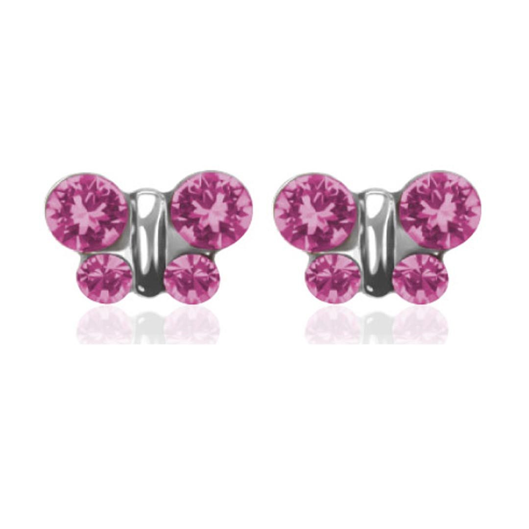 Studex Paar Серьги-гвоздики Medizinische Серьги-гвоздики: Erstohrstecker „Schmetterling“