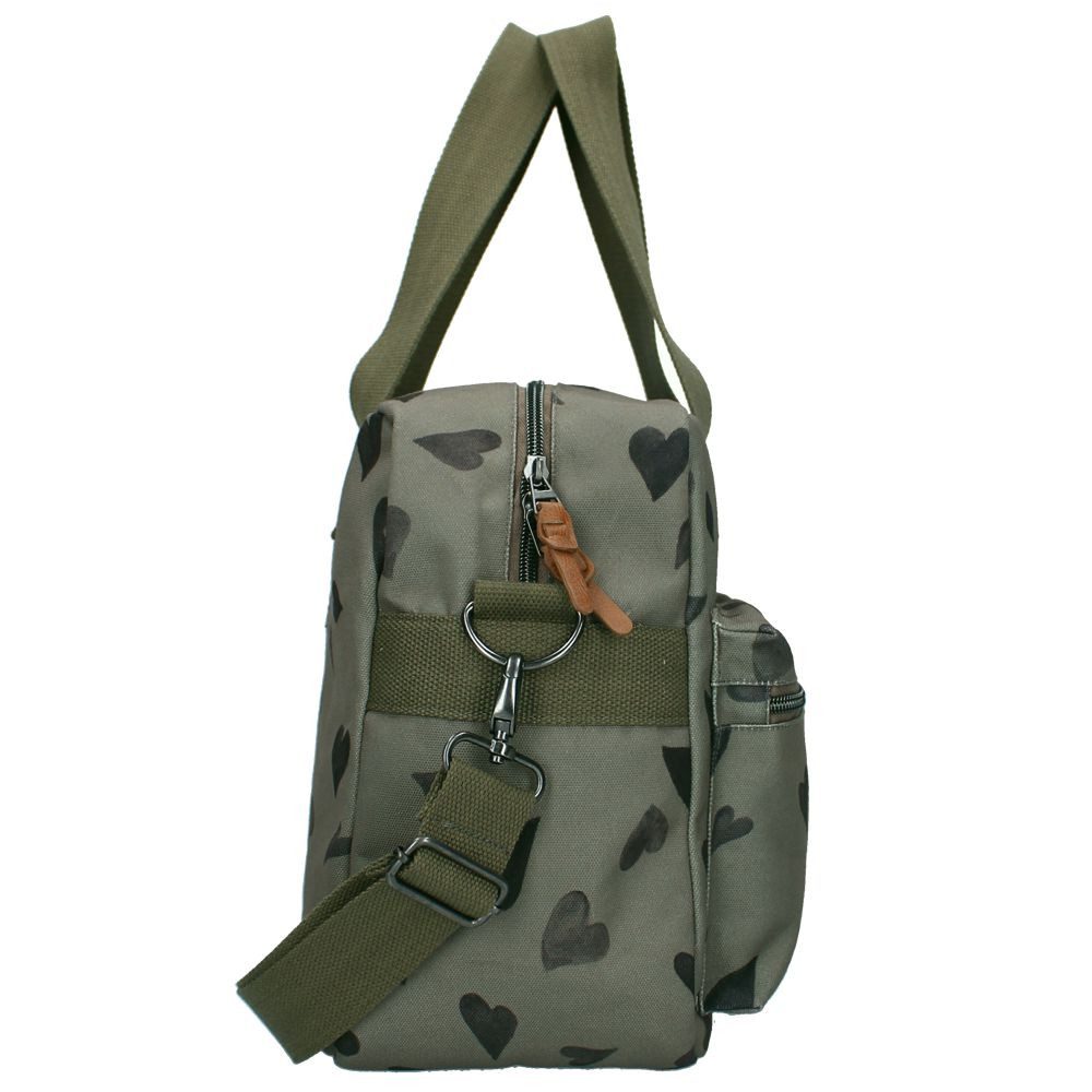 Vadobag Wickeltasche Große Grüne Baby Wickeltasche mit Wickelunterlage Kidzroom Care – Bild 3 von 5