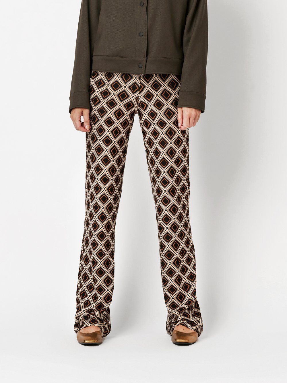 TONI Palazzohose Jenny mit Retromuster günstig online kaufen