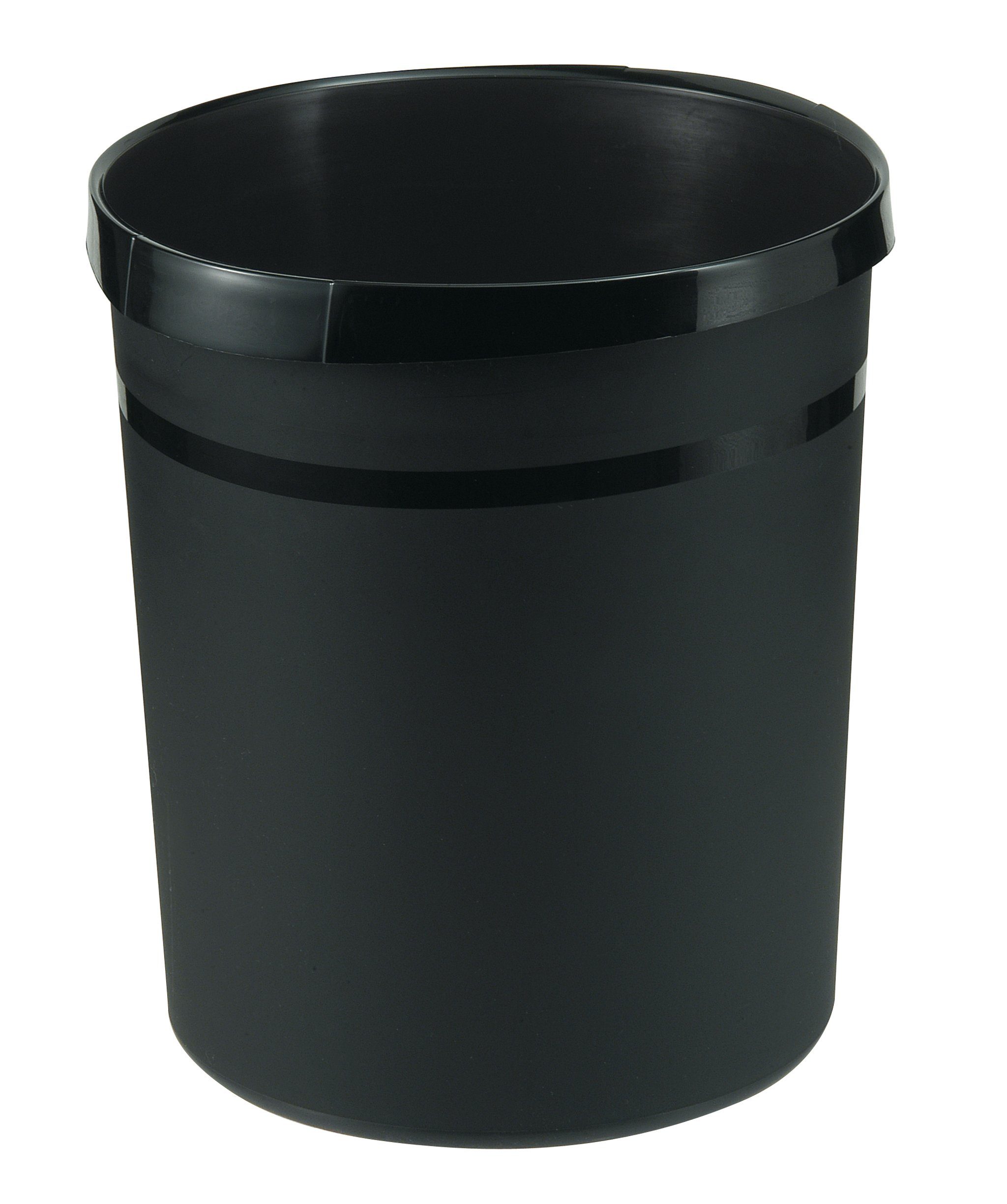 HAN-Bürogeräte Papierkorb 1 Papierkorb GRIP KARMA 18 Liter - schwarz