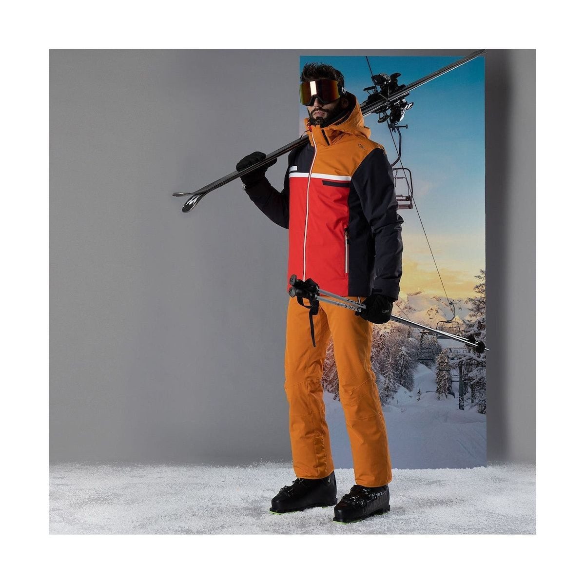 CMP Skihose MAN Ski Pant Hochfunktionale Skihose für Herren mit herausragendem Wetterschutz