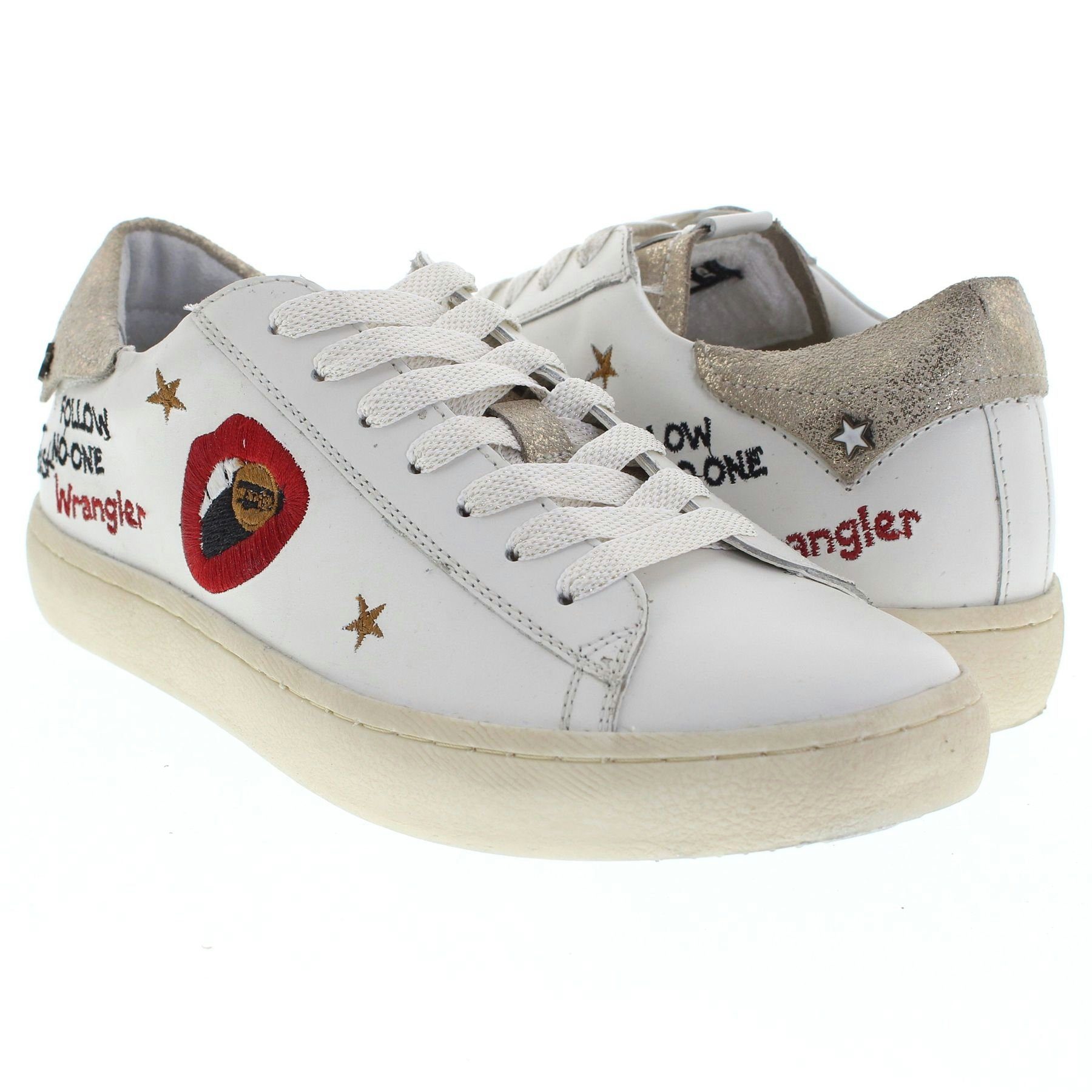Wrangler CLEVER LIPS Weiss Sneaker