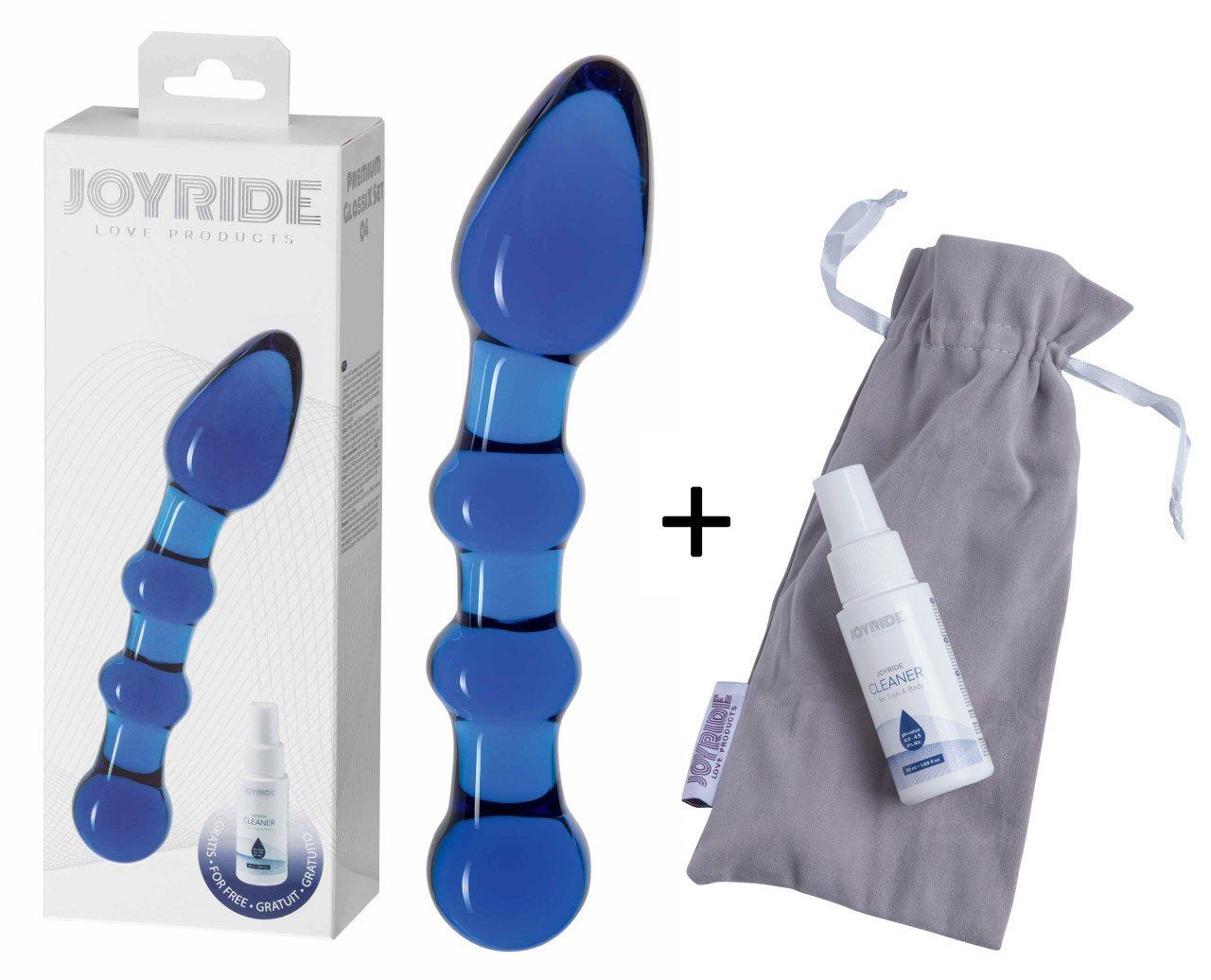 JOYRIDE Dildo JOYRIDE Premium GlassiX Set 04, Toys für Alle,Glas Toys,JOYRIDE,Import-ST Rubber,women,men,JOYRIDE