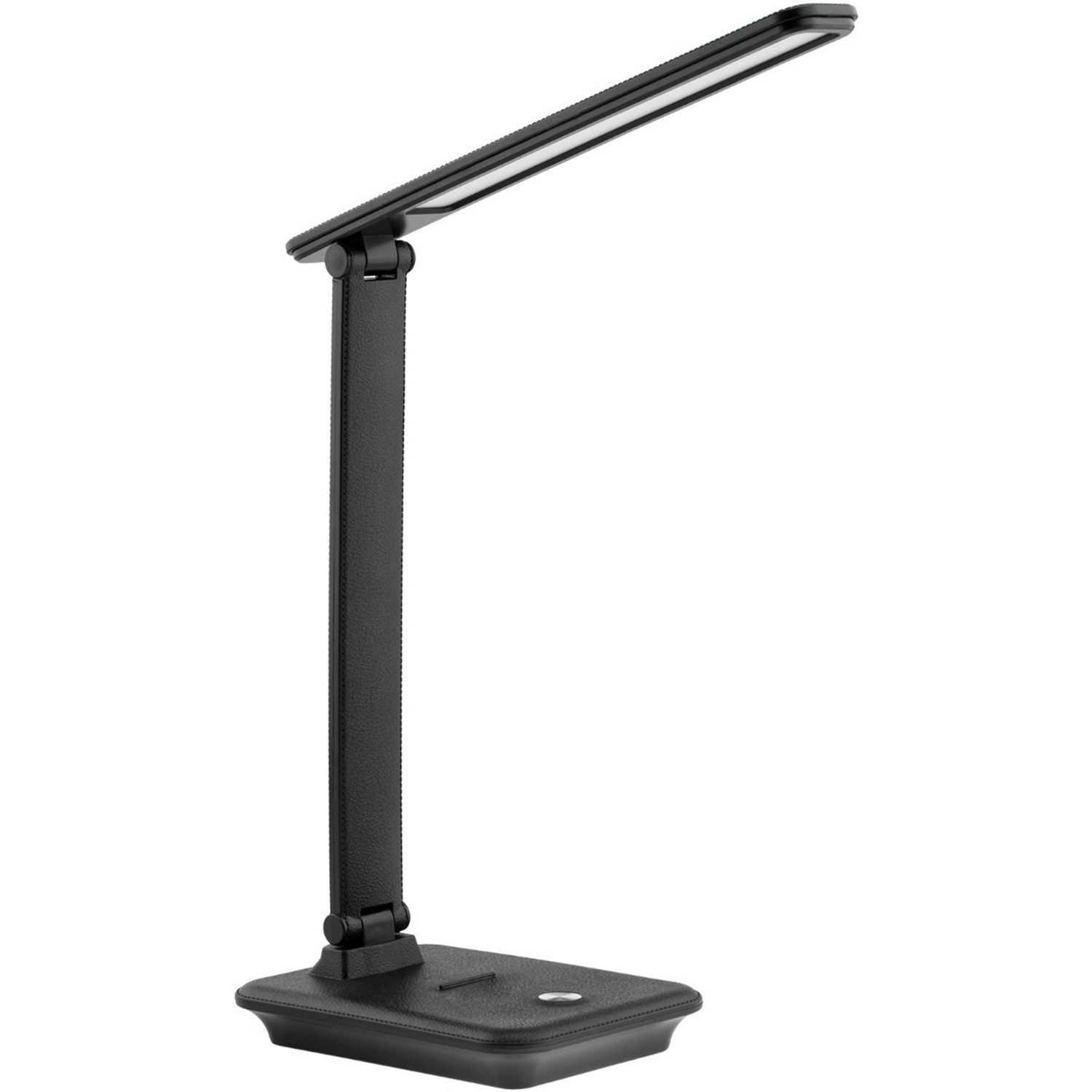 Maclean LED Schreibtischlampe MCE614 Dimmbar 9W Tischlampe 3 Lichtfarben Verstellbar Leselampe, LED fest integriert, warmweiß, neutralweiß, kaltweiß, Flexible Lichtstimmung für Lesen, Lernen und Arbeiten