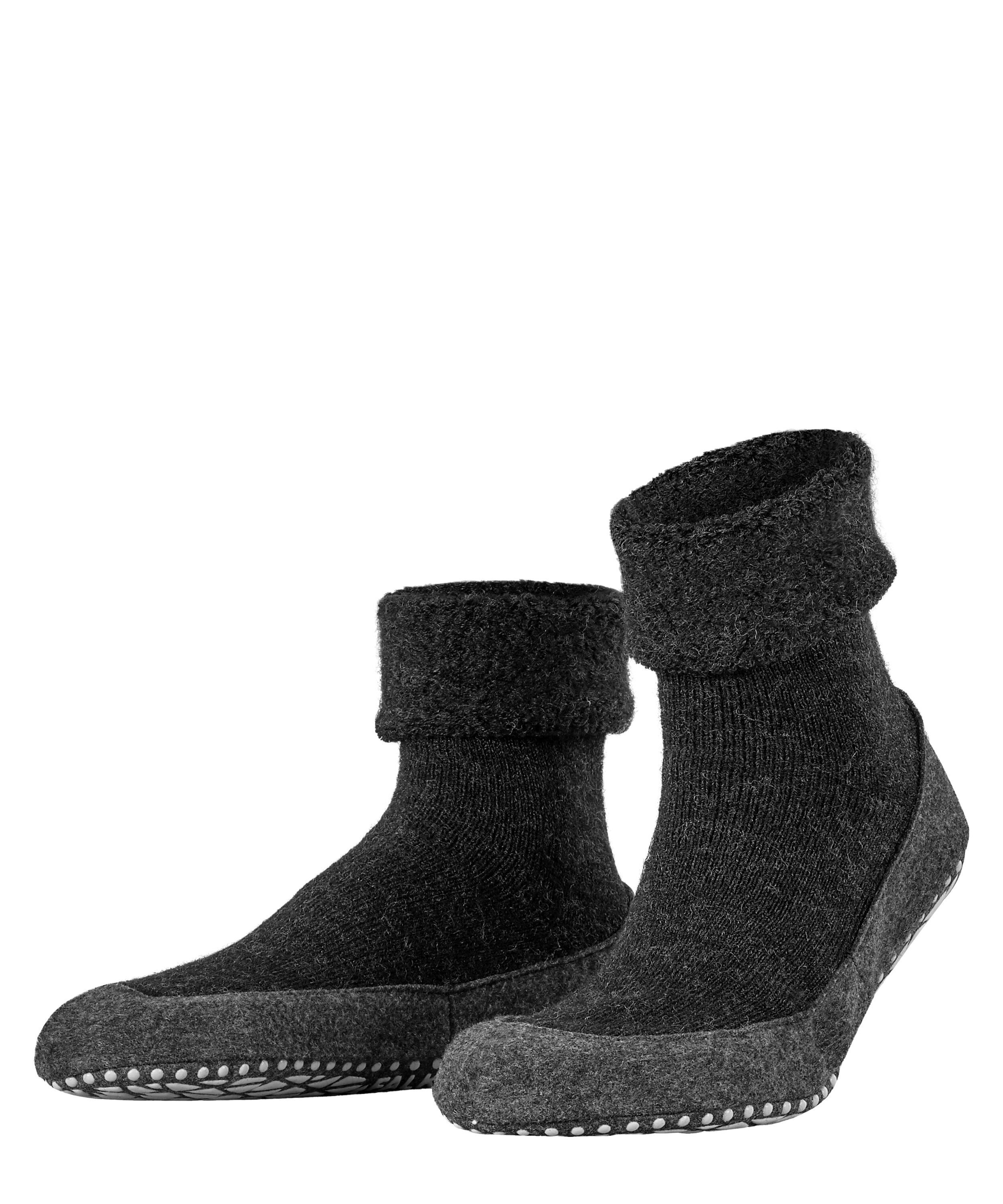 Falke Cosyshoes Pantoffels (Maat - 37-38, Kleur - Antraciet Mel.)