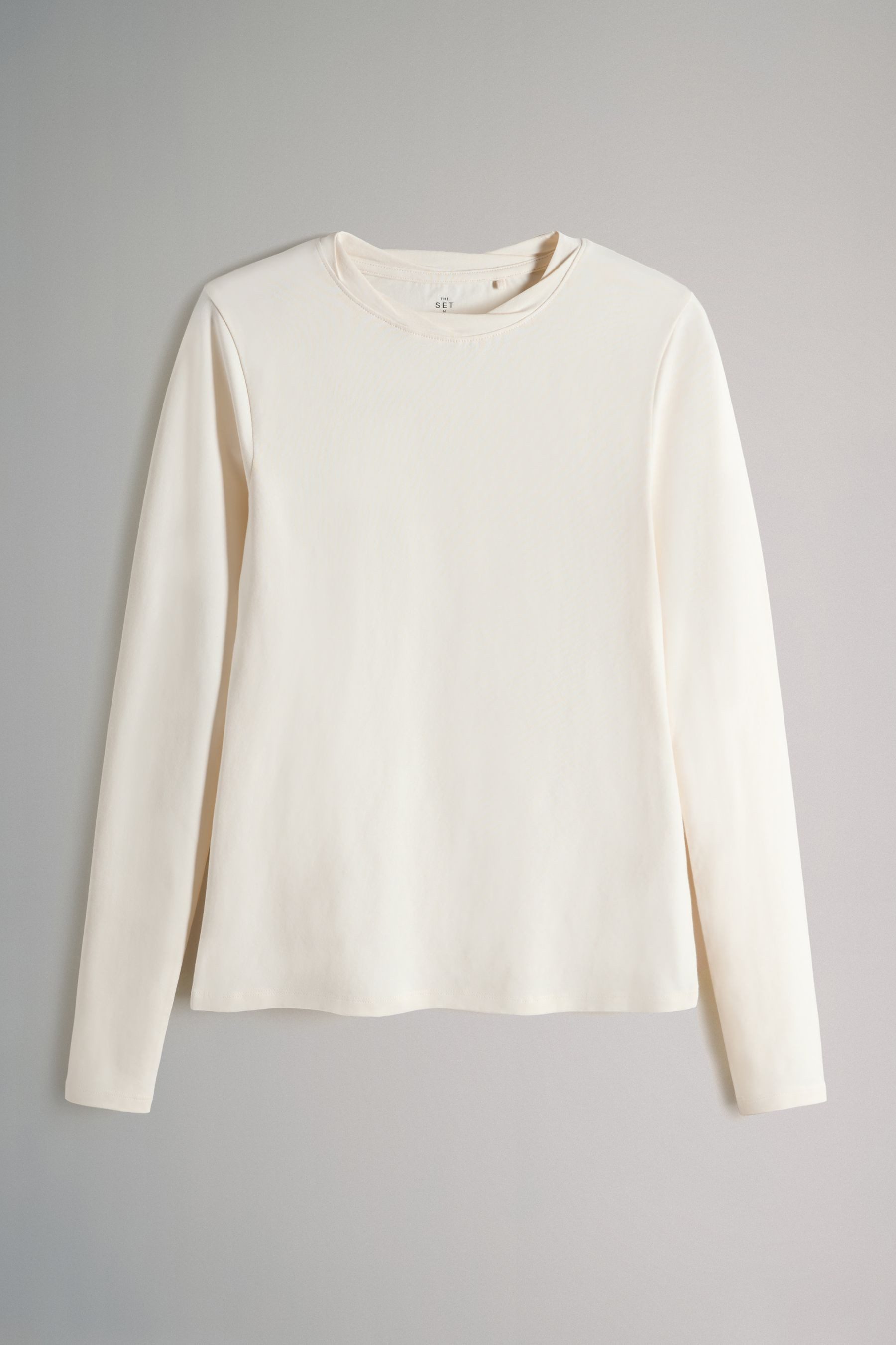 The Set Langarmshirt The Set Langarmshirts, Twist-Ausschnitt, 3er-Pack (3-tlg)