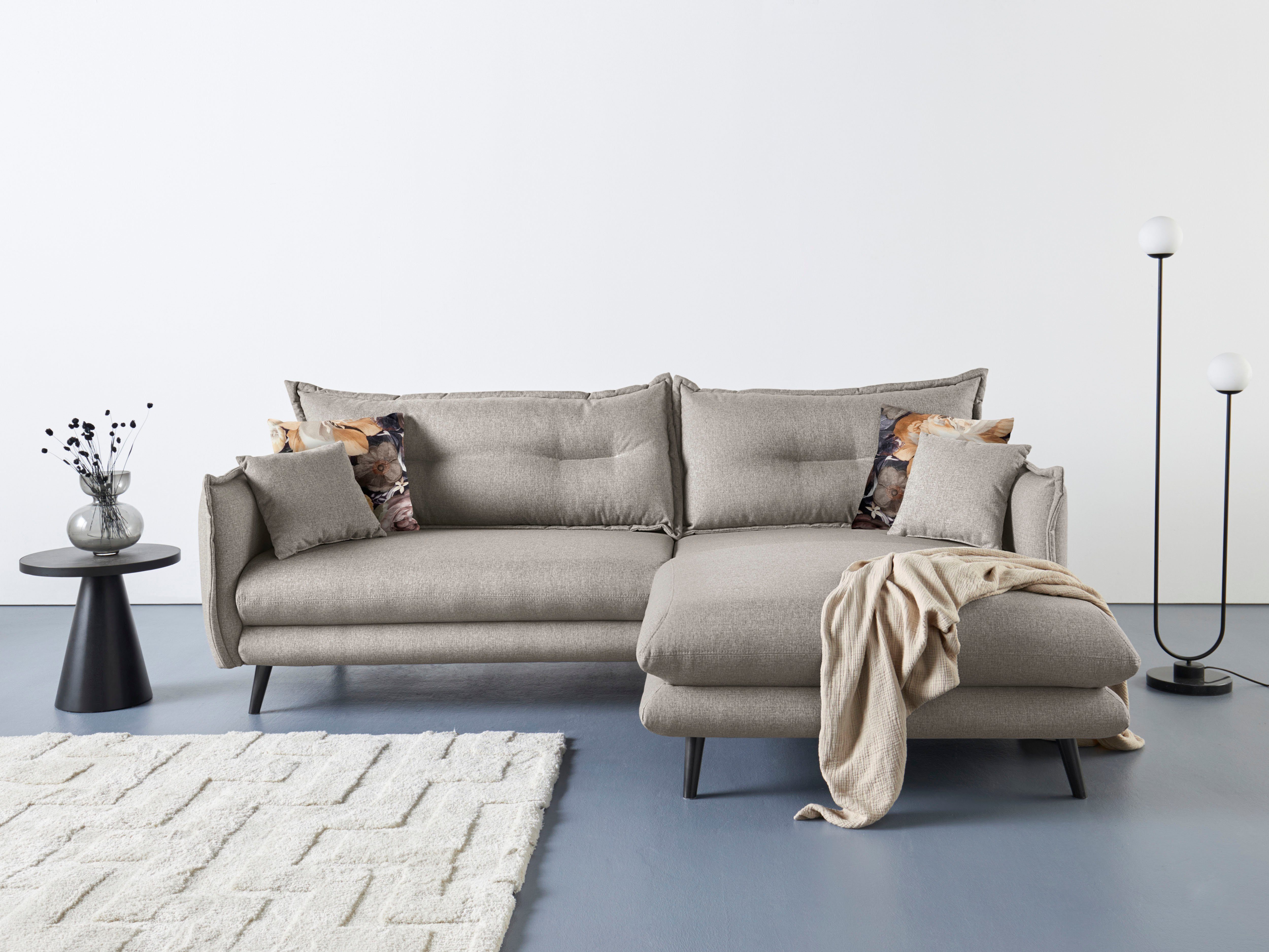 Ecksofa Lazio modernes Design, bequem, schmale Armlehnen, OTTOs Choice