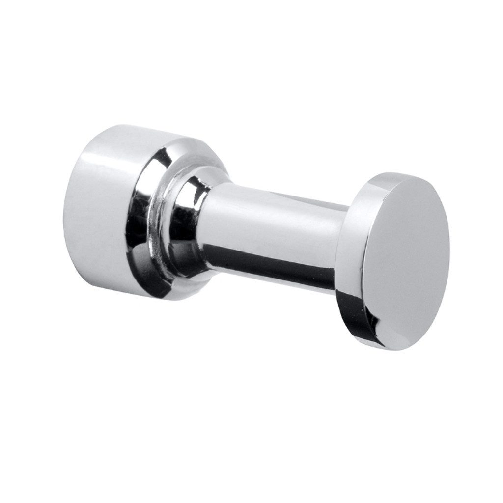 BRILLANTBAD® Kleiderhaken BOMEGA Kleiderhaken Messing Chrom poliert für Bad & Küche >> Bohren, Einfach zu installieren mit beilegenden Schrauben- & Dübelset