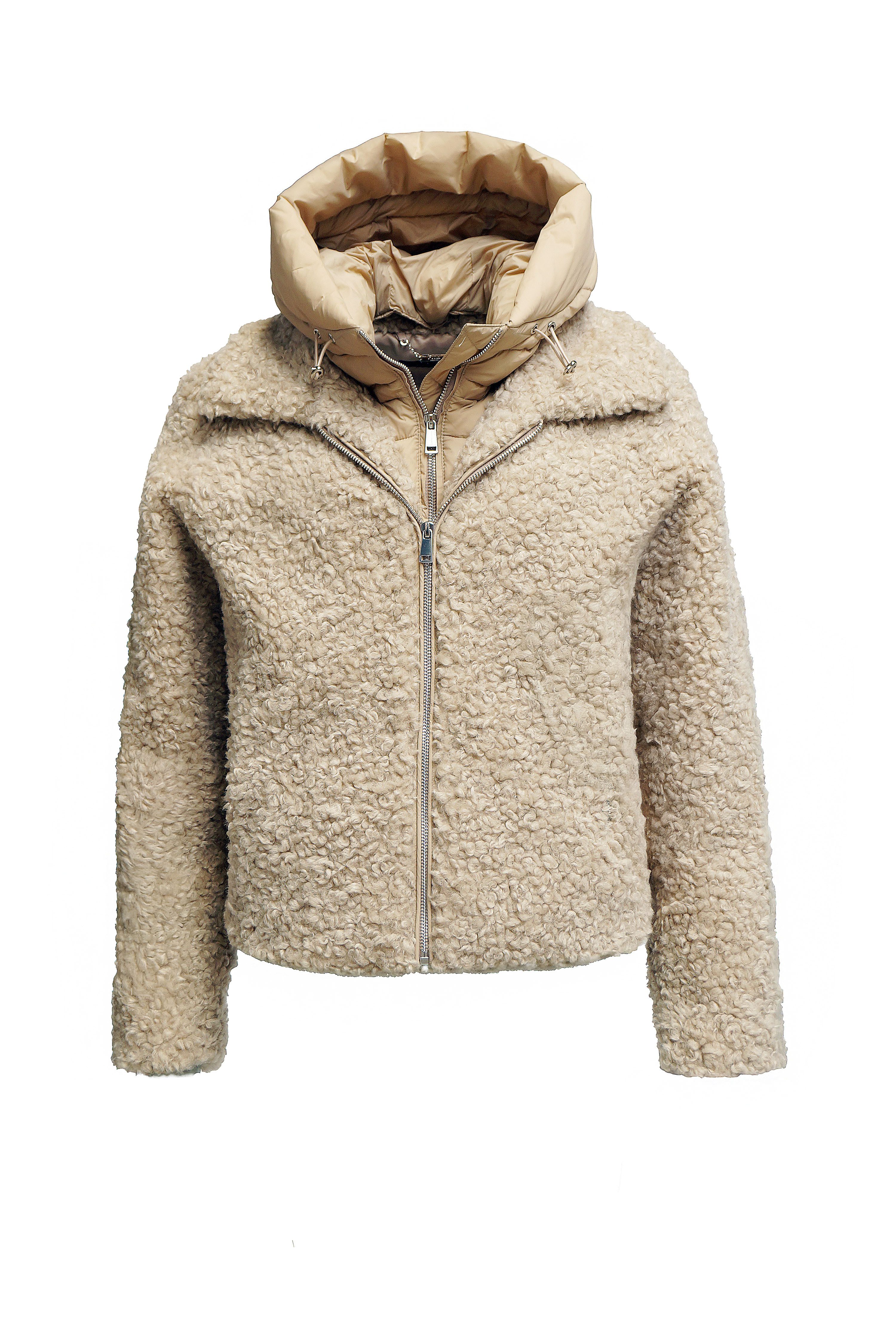 FUNK since 1776 Fellimitatjacke in hochwertiger Lammoptik mit abnehmbarer S günstig online kaufen