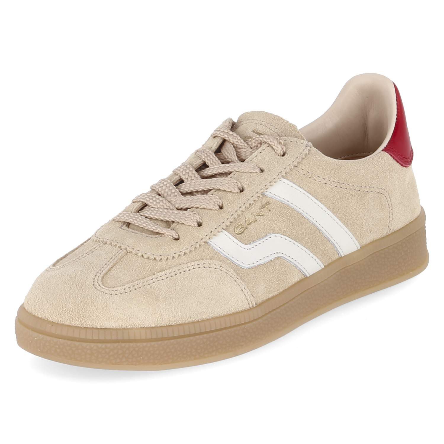 Gant Gant 32533197/G965 Damen Rauleder beige Schnürschuh günstig online kaufen