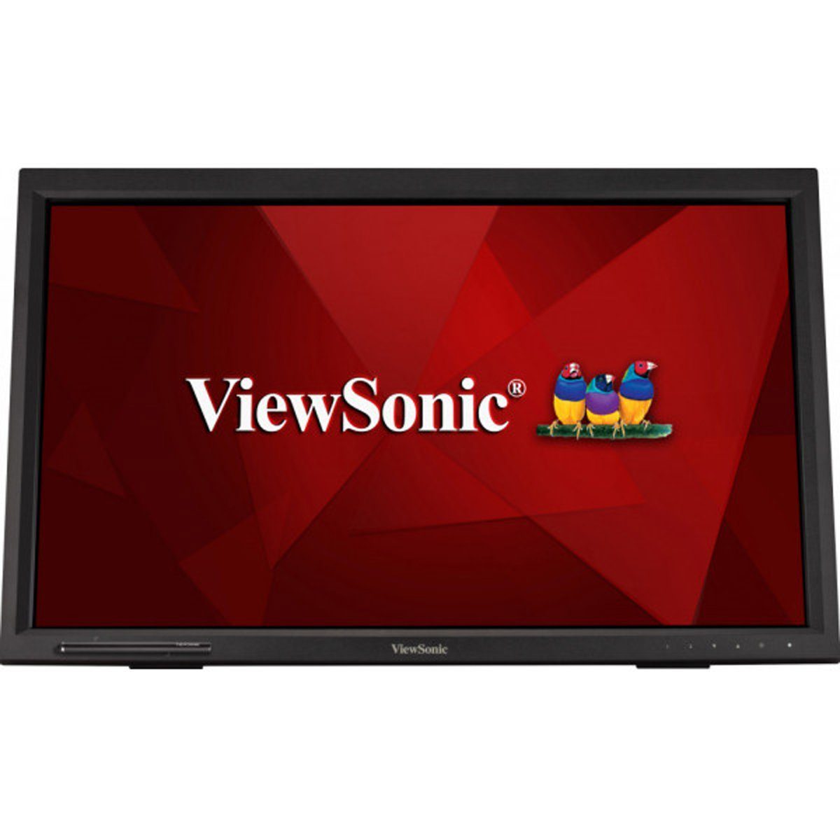 Viewsonic TD2423 LED-Monitor (61 cm/24 ", 1920 x 1080 px, 7 ms Reaktionszeit, VA, 16:9, schwarz, touch screen)