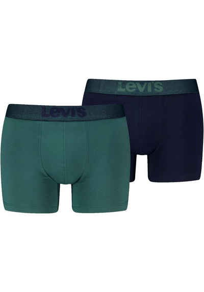 Levi's® Боксерські чоловічі труси, боксерки (2-St) LEVIS MEN MELANGE WB BOXER BRIEF ORGANIC CO 2P