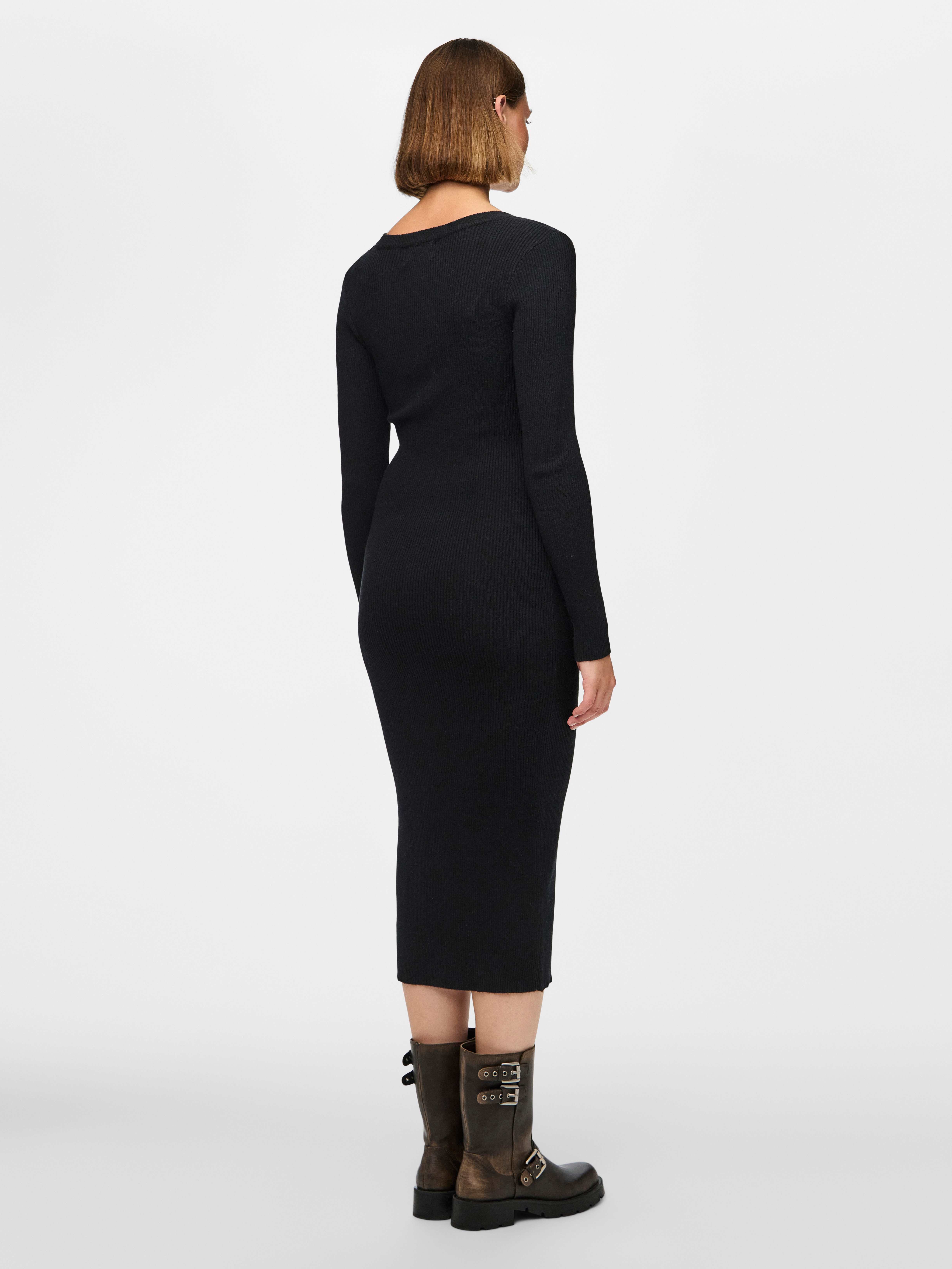 pieces Strickkleid PCMIRA LS KNIT DRESS günstig online kaufen