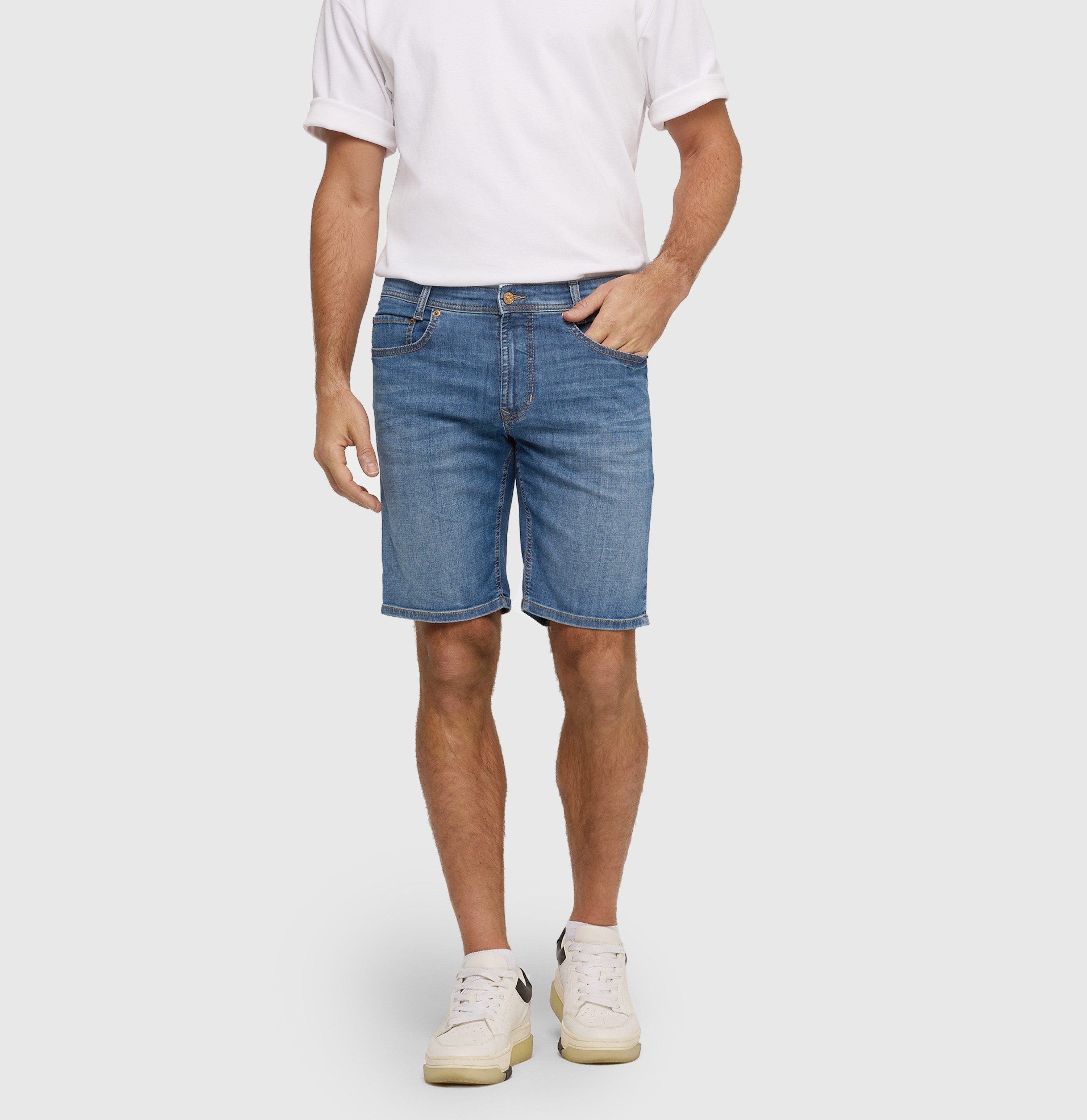 MAC Jeansbermudas Arne im 5-Pocket-Style mit Stretch