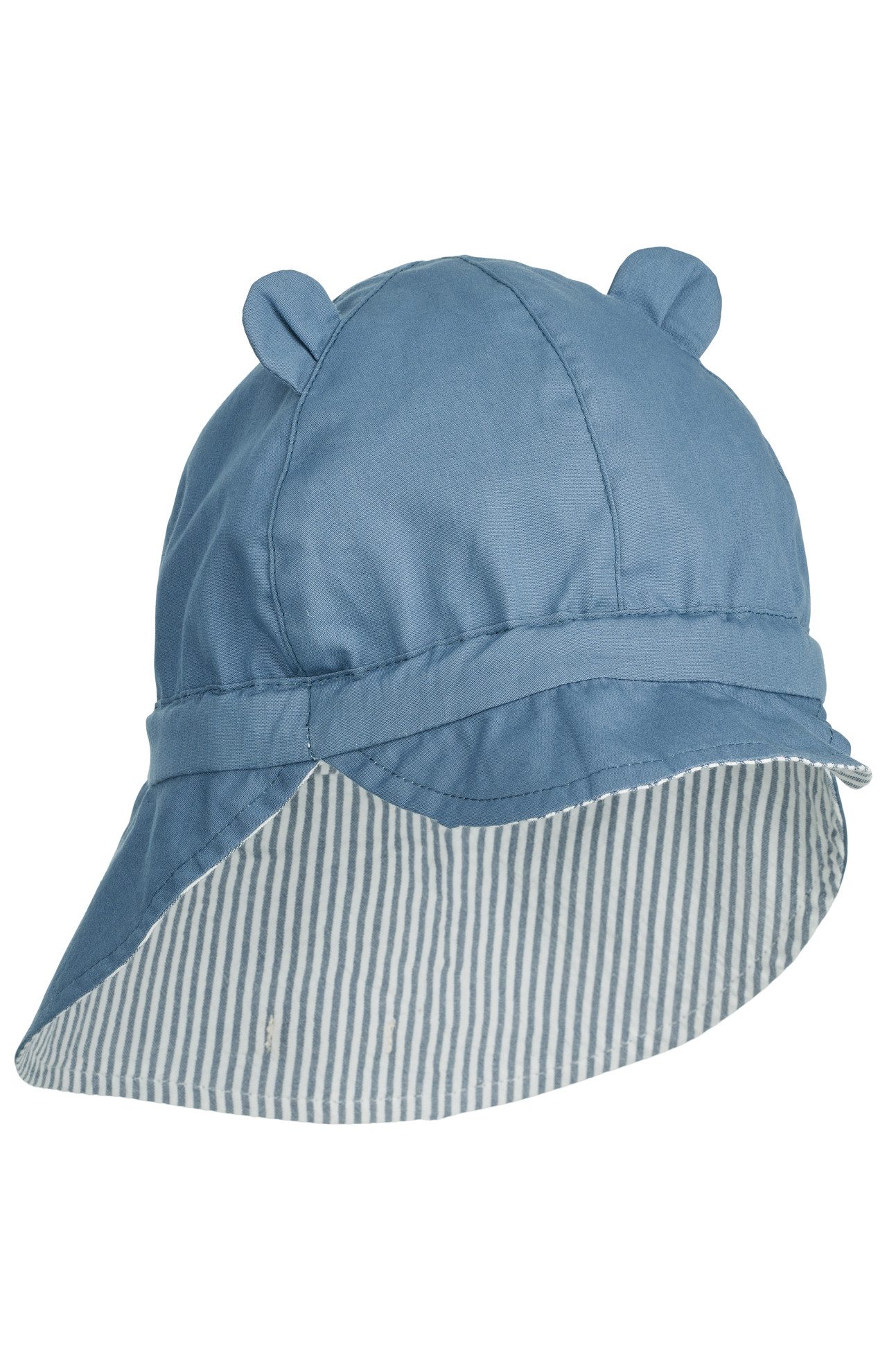 Liewood Sonnenhut Sonnenhut mit Nackenschutz für Kinder Mit Kordelzug. Beidseitig zu tragen.