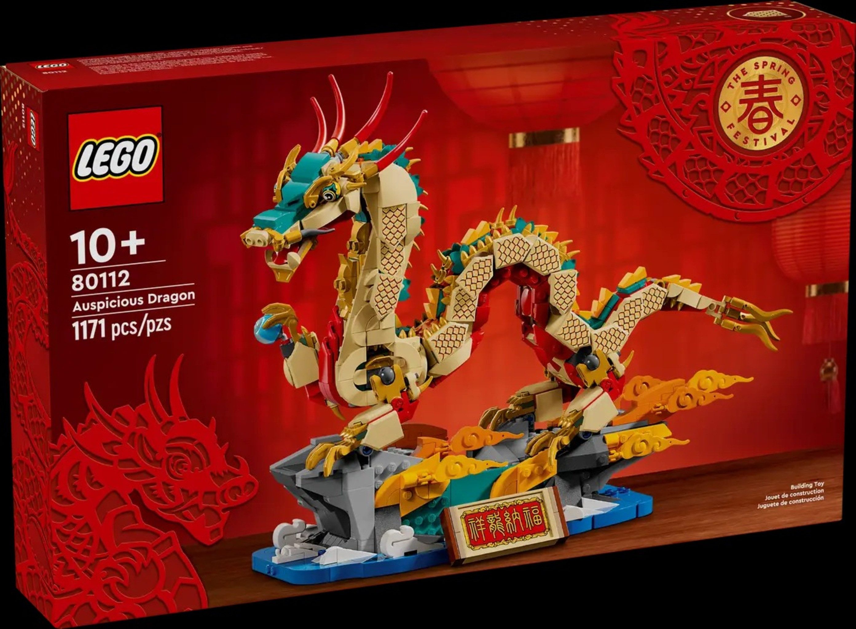 LEGO® LEGO 80112 Glückverheißender Drache Konstruktions-Spielset