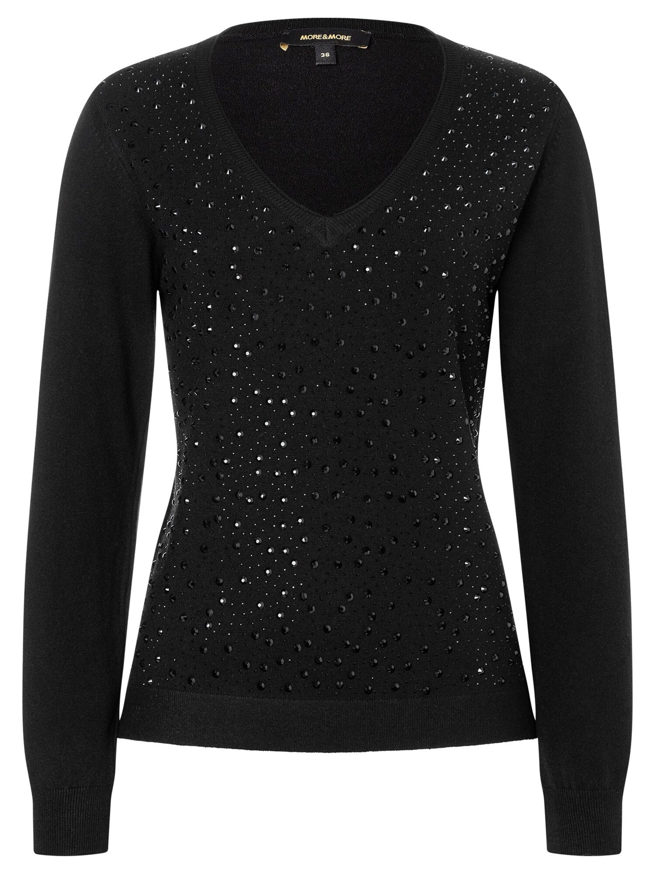 MORE&MORE Strickpullover (1-tlg) Weiteres Detail