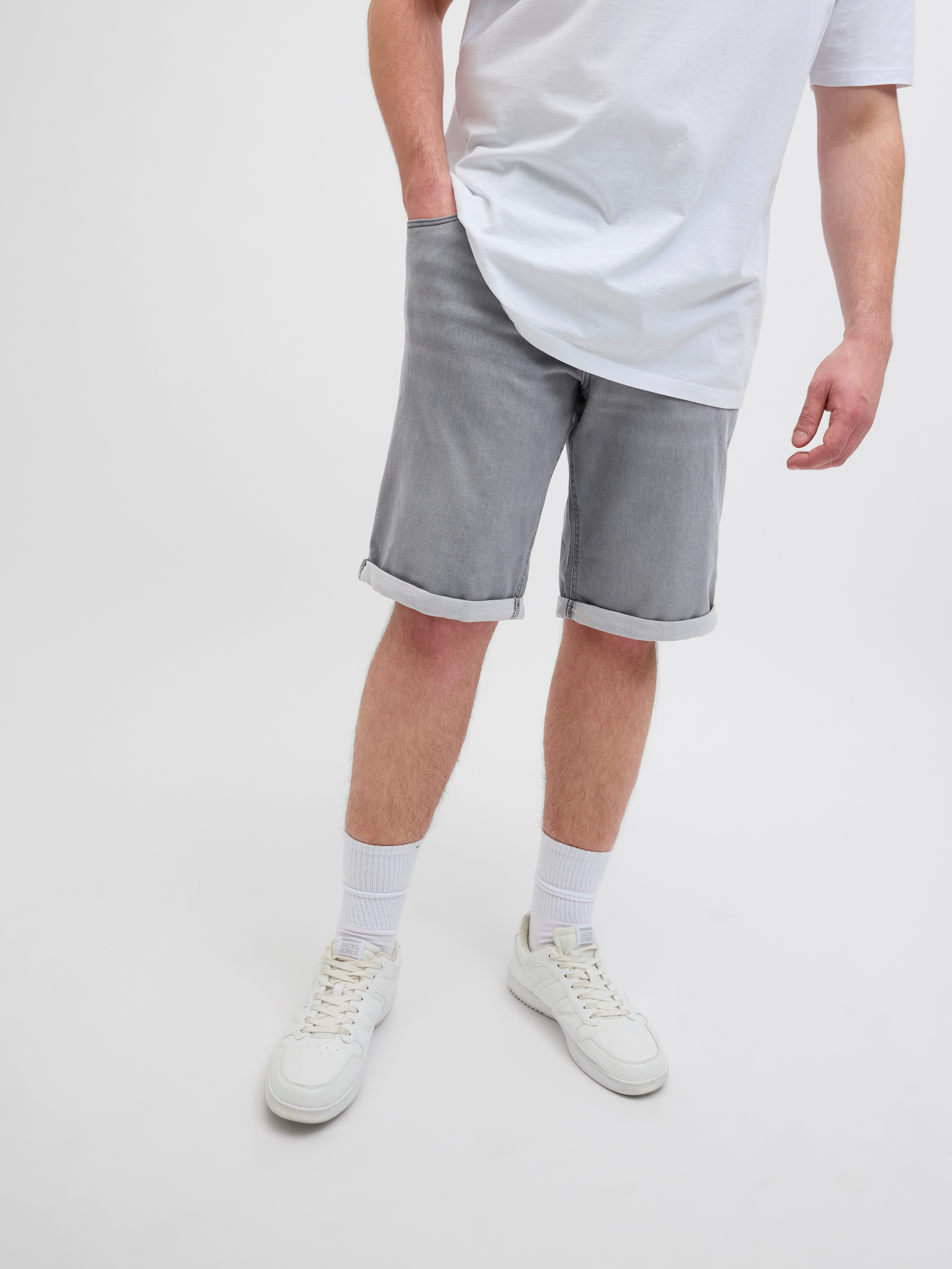 Jack & Jones PlusSize Shorts JJIRICK JJICON I.K. SHOR mit Umschlag günstig online kaufen