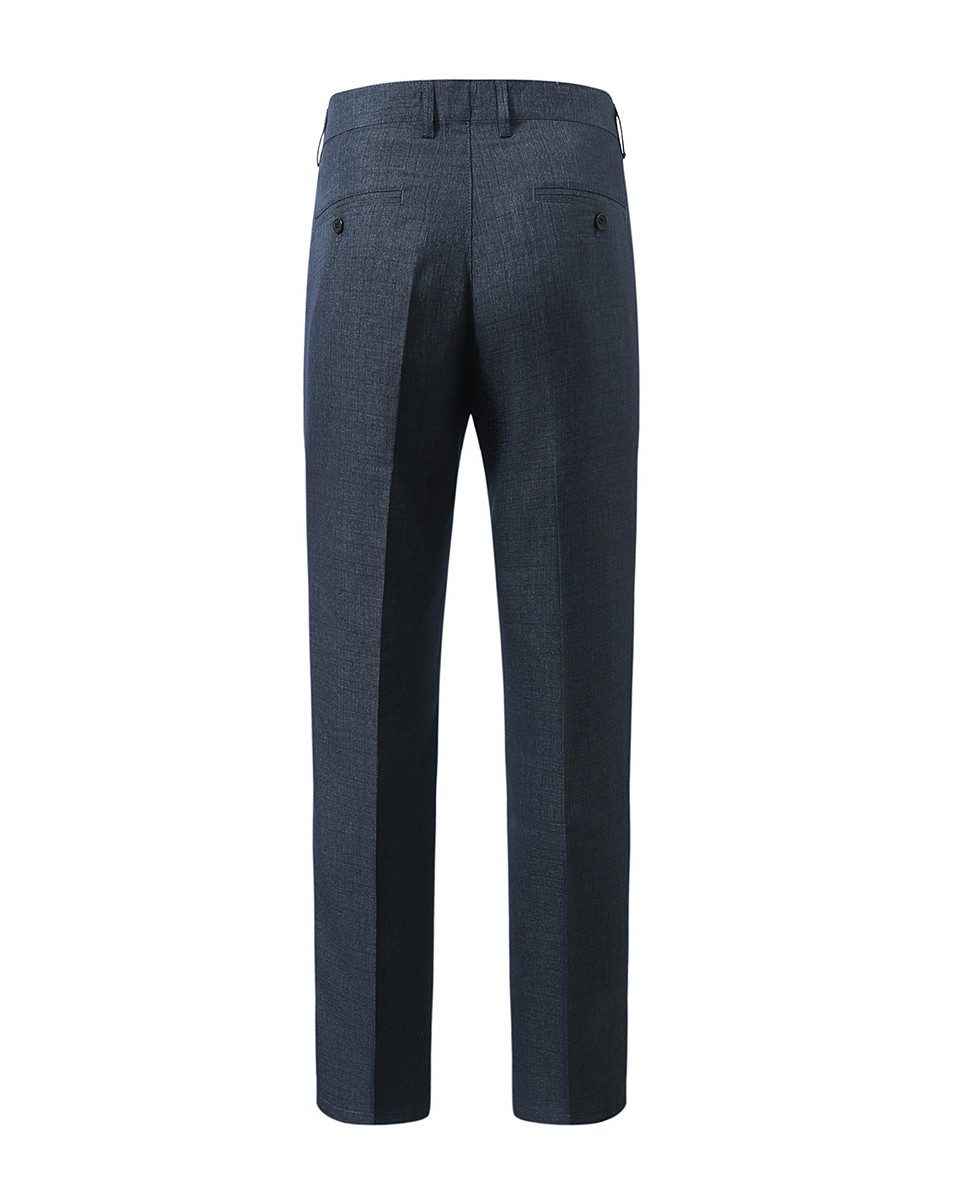 Allthemen Anzughose Regular Fit Baukastenhose mit geradem Beinform bügelfrei Businesshose