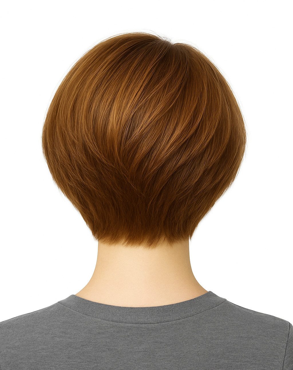 NOGI Echthaarperücke NOGI Chic Aura up, Hochwertige Echthaar-Perücke mit natürlichem Monofilament-Wirbel