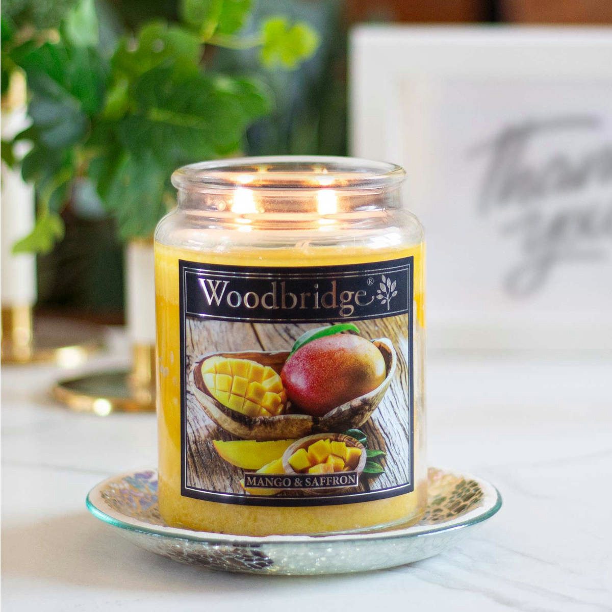 Drift Teak Duftkerze, 300 Ml, Sojawachs, Bis Zu 60 Tage Duft & 45h Brenndauer – Für Gemütliche Atmosphäre