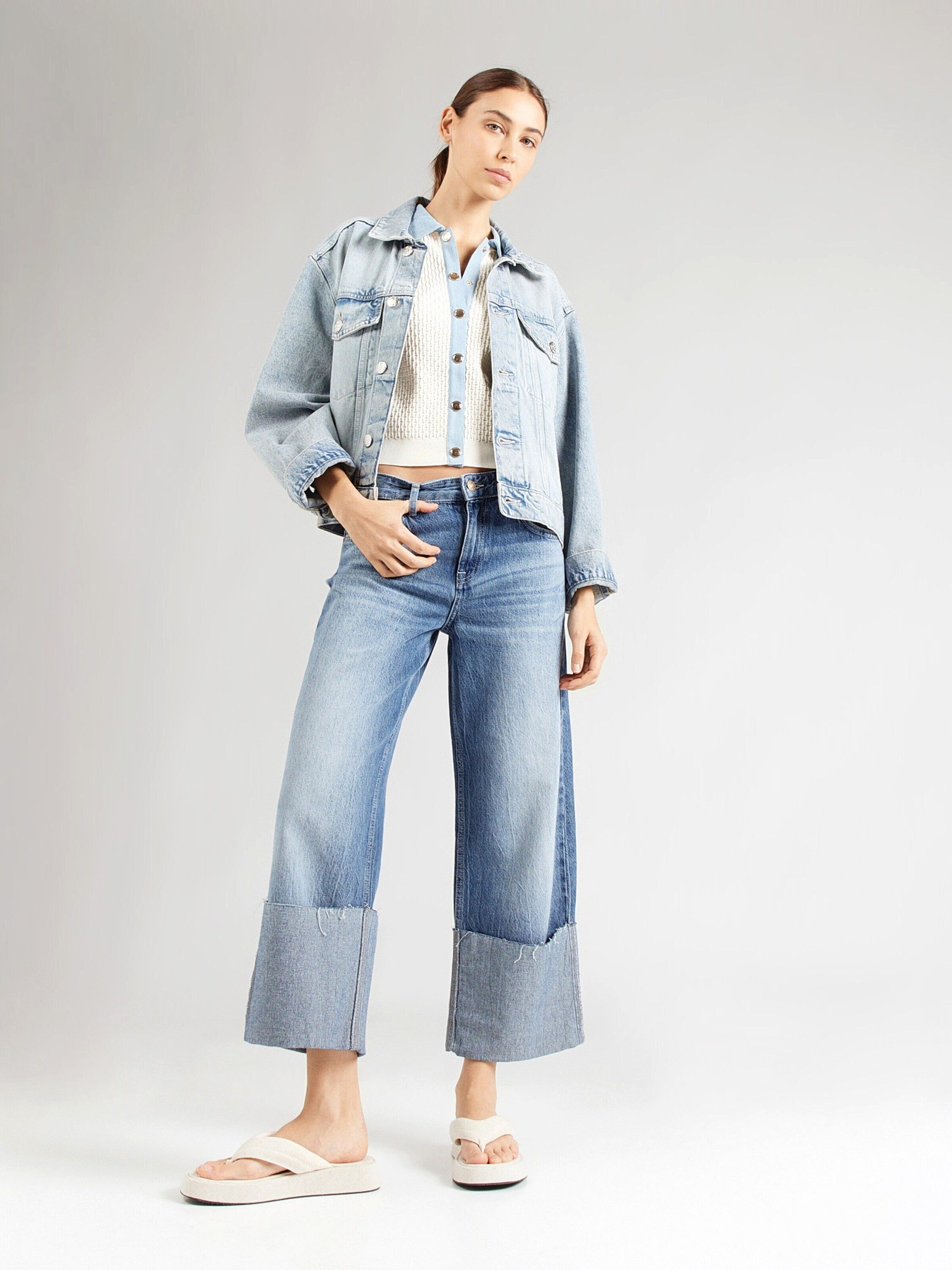 MORGAN Strickjacke (1-tlg) Plain/ohne Details