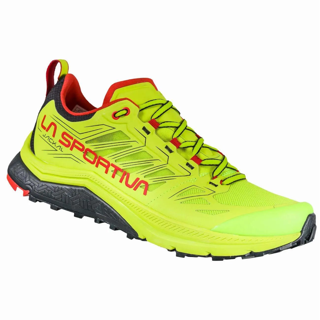 La Sportiva Trail-Laufschuhe Jackal (Langstrecke) neongelb/goji Herren Wand günstig online kaufen