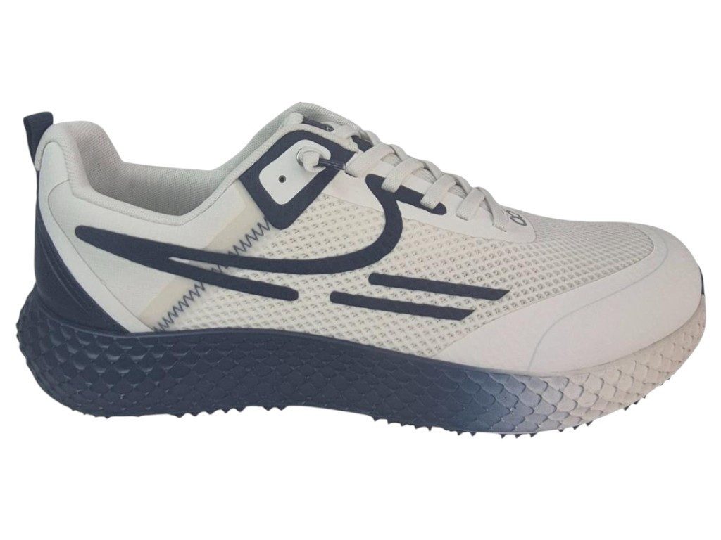 Tenhaag white navy Sneaker