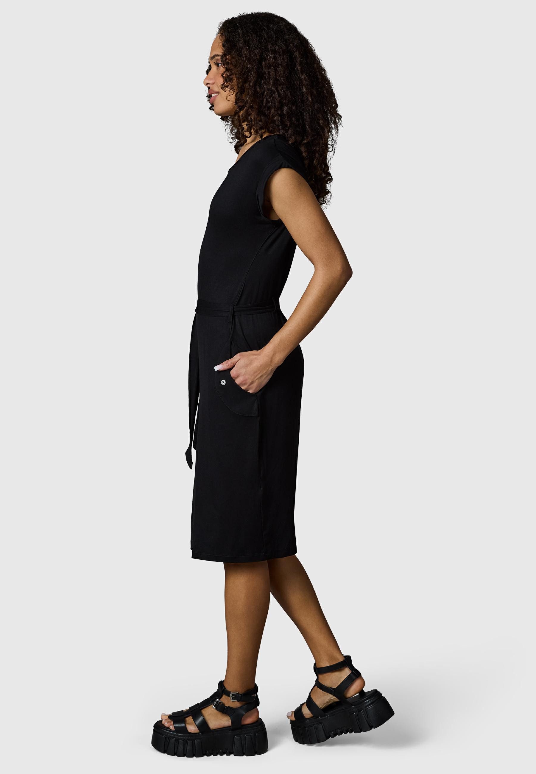 Ragwear Sommerkleid Taggien Knielanges, leichtes Midikleid