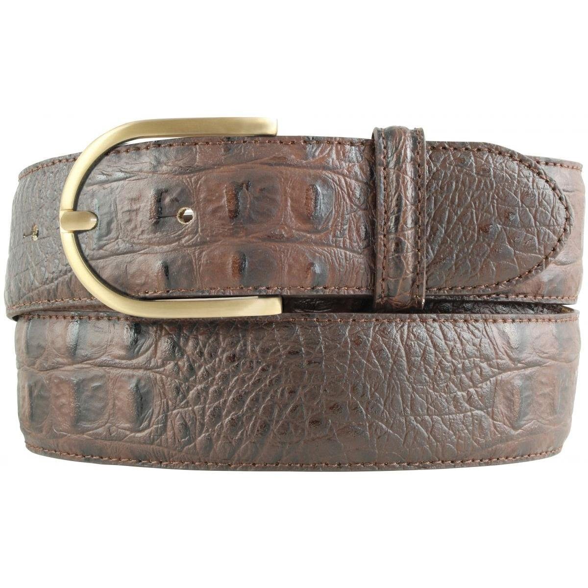 BELTINGER Ledergürtel Damen-Gürtel mit goldener Gürtelschnalle günstig online kaufen