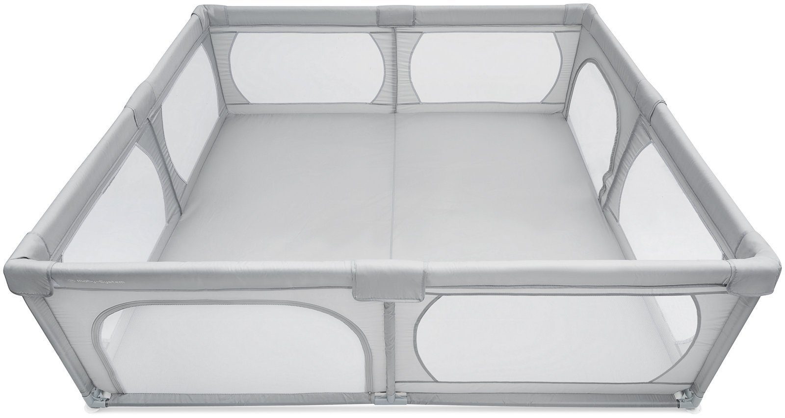 Moby-System Laufstall XXL Laufgitter für Babys – Sicherer Spielbereich - 200 cm x 140 cm – Bild 2 von 5