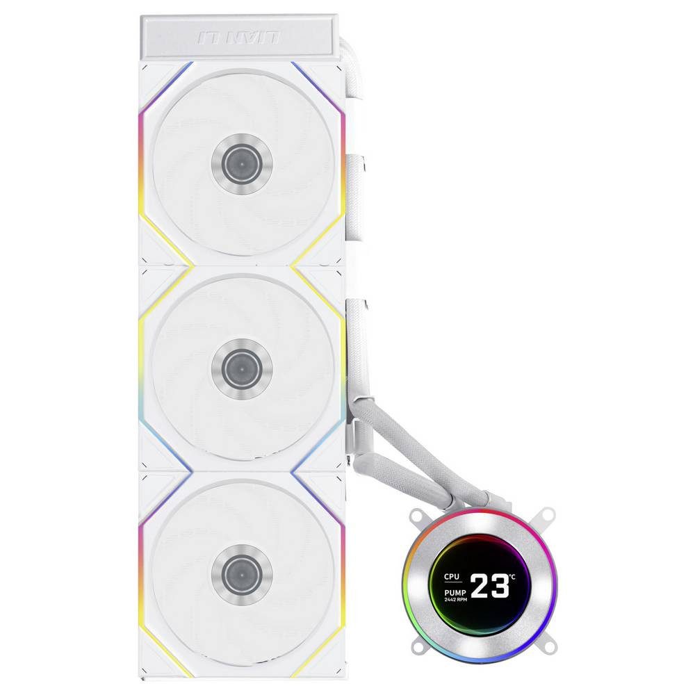 Lian Li Wasserkühlung HYDROSHIFT II LCD-C 360TL PC-Wasserkühlung GHS2LCD36TW