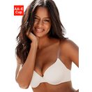 LASCANA Schalen-BH Ela mit transparenten Trägern, mit Bügel, Sommer, bequemer BH