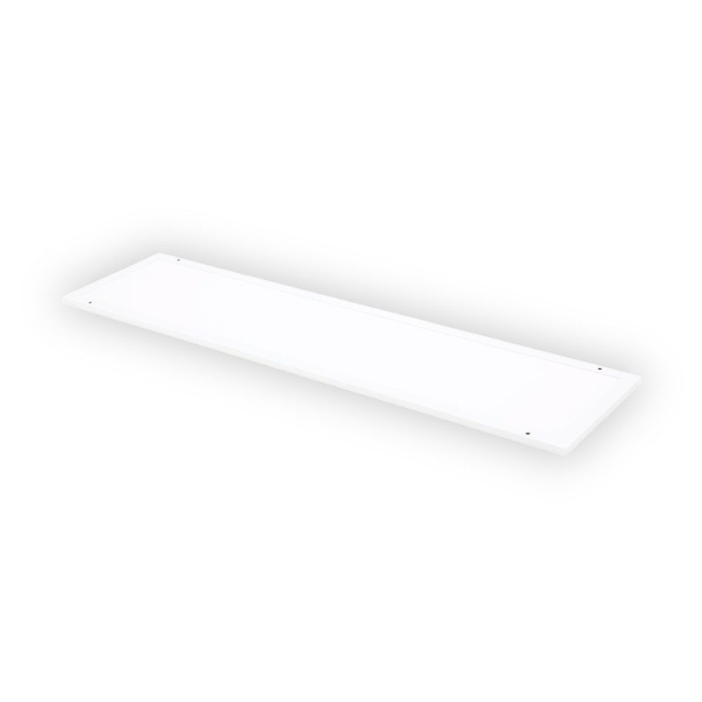ENOVALITE LED Rasterleuchte LED Aufbaupanel, 120x30 cm, 30 W, 3300 lm, 4000 K (neutralweiß), LED fest integriert, Neutralweiß