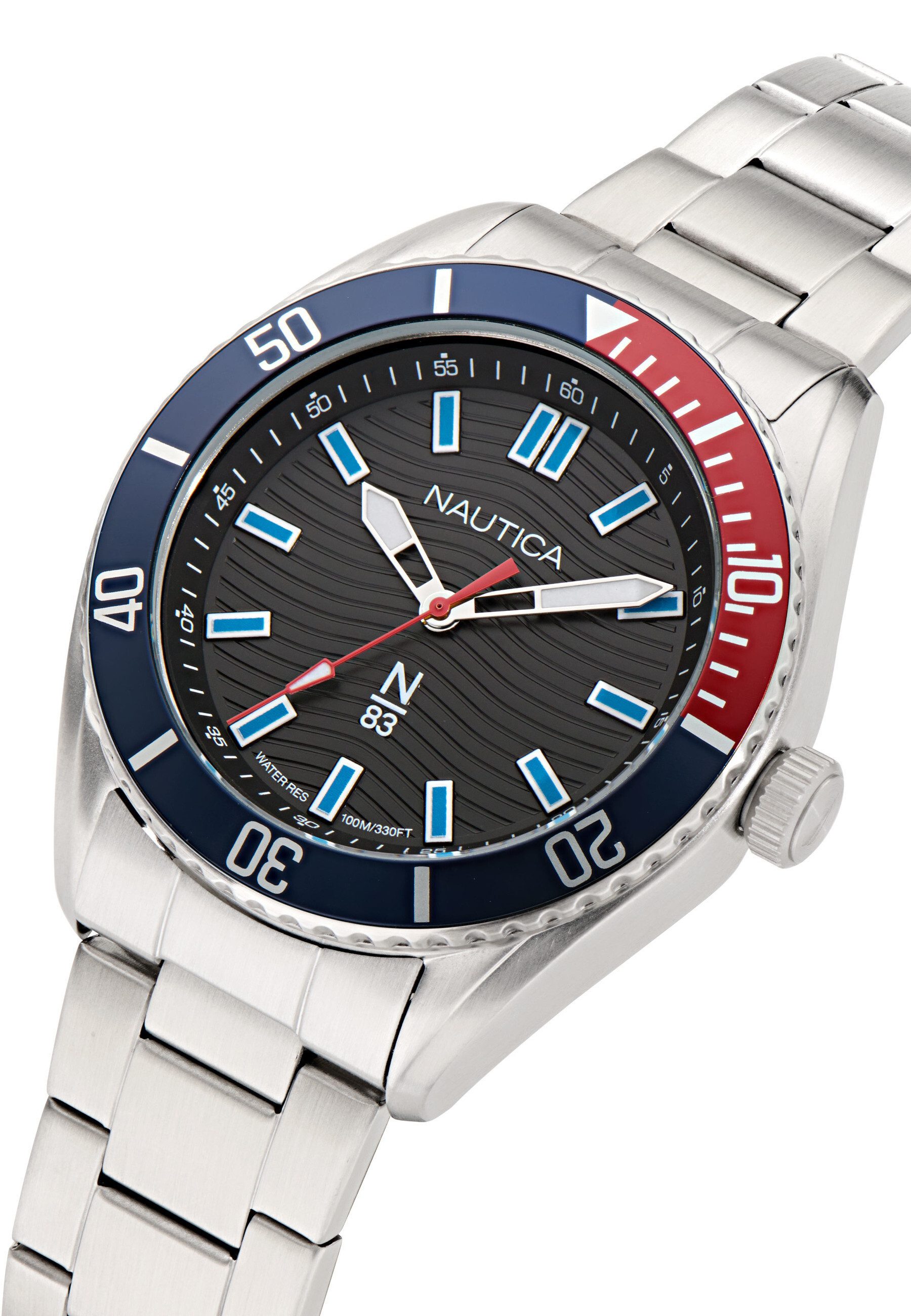 NAUTICA Quarzuhr FINN WELT, (1-tlg., Not a set – not applicable to this product), Quarz-Analoguhr