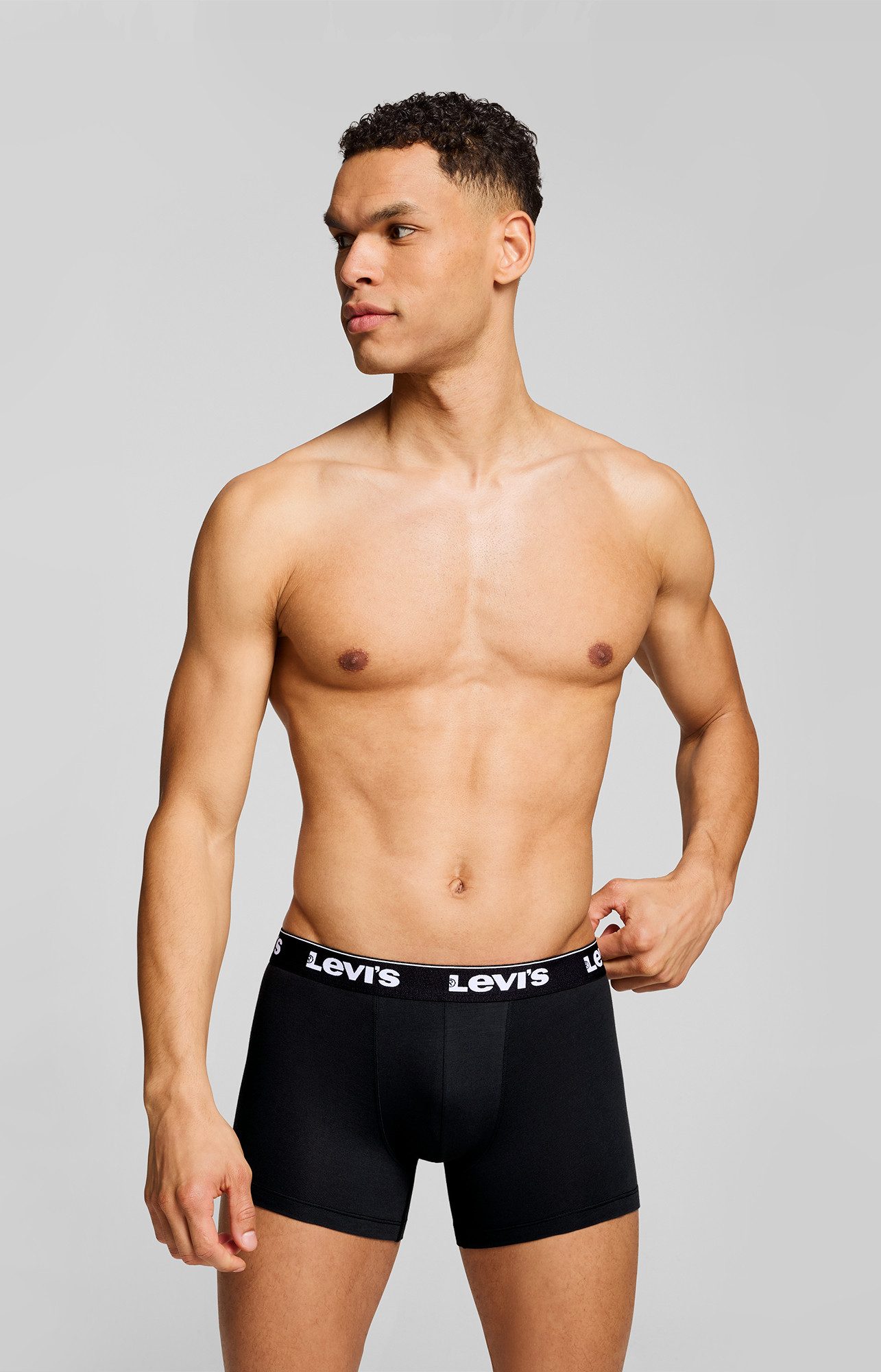 Levi's® Boxershorts LEVIS MEN REPEAT LOGO BOXER BRIEF 3P (3er Pack)