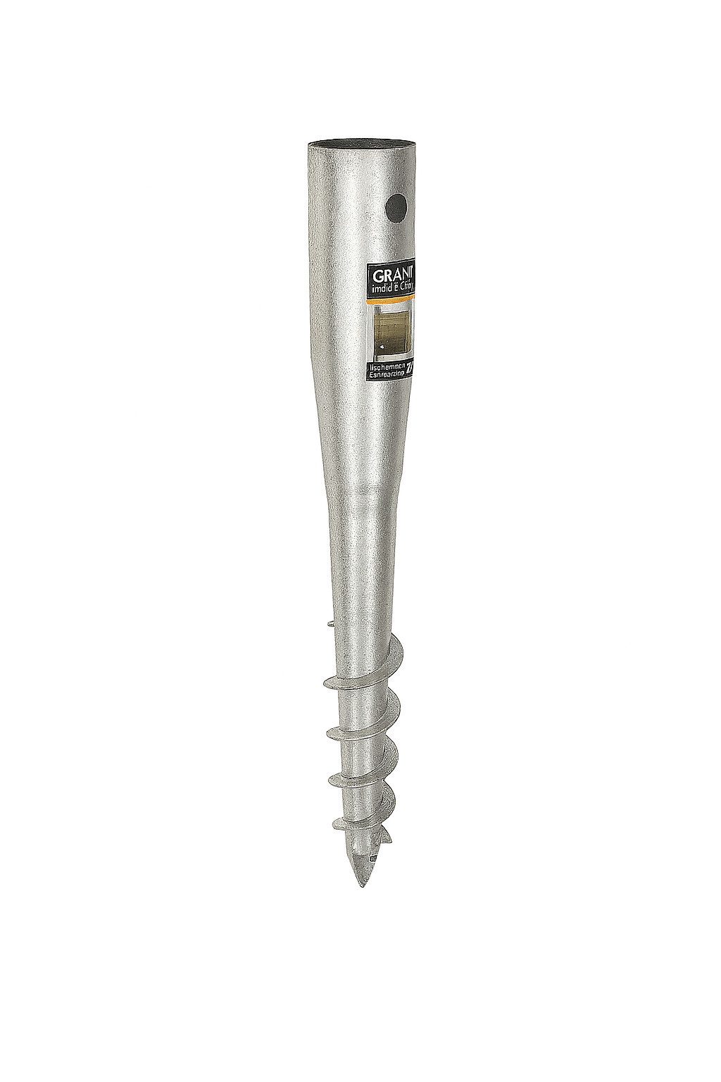 Pfostenträger GRUNDLINE Pfostenträger Einschraub Bodenhülse 60x550x1,7 mm