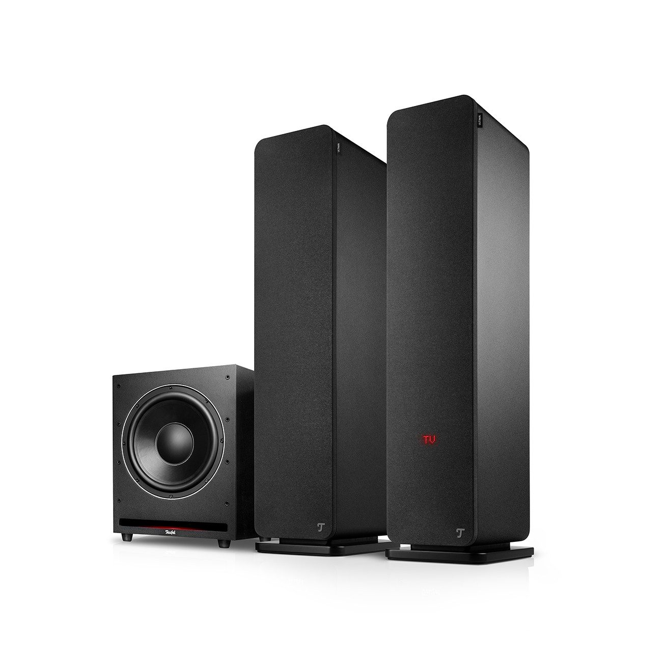 Teufel ULTIMA 40 AKTIV 3 Club Edition Lautsprechersystem (Bluetooth, 500 W, Dolby Digital, Dolby Pro Logic, Dynamore®, HDMI ARC, Bluetooth aptX)