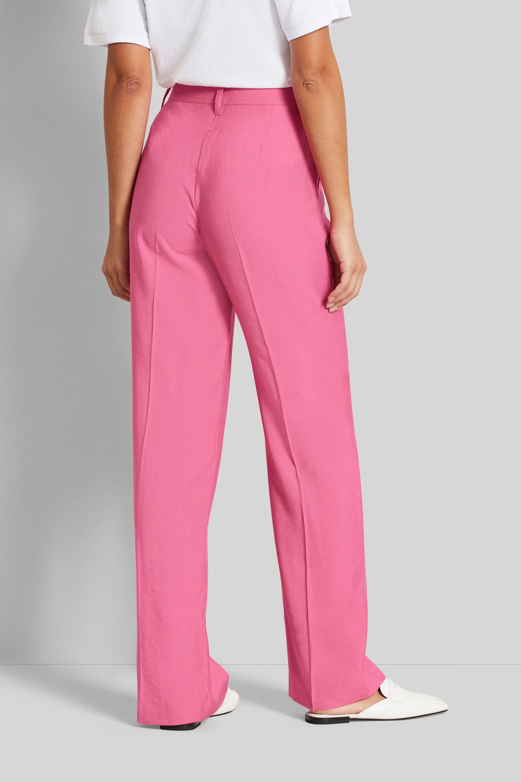 bugatti Stoffhose mit Bügelfalte